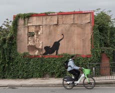 Meaning behind Banksy’s new series revealed as artist unveils sixth artwork in London