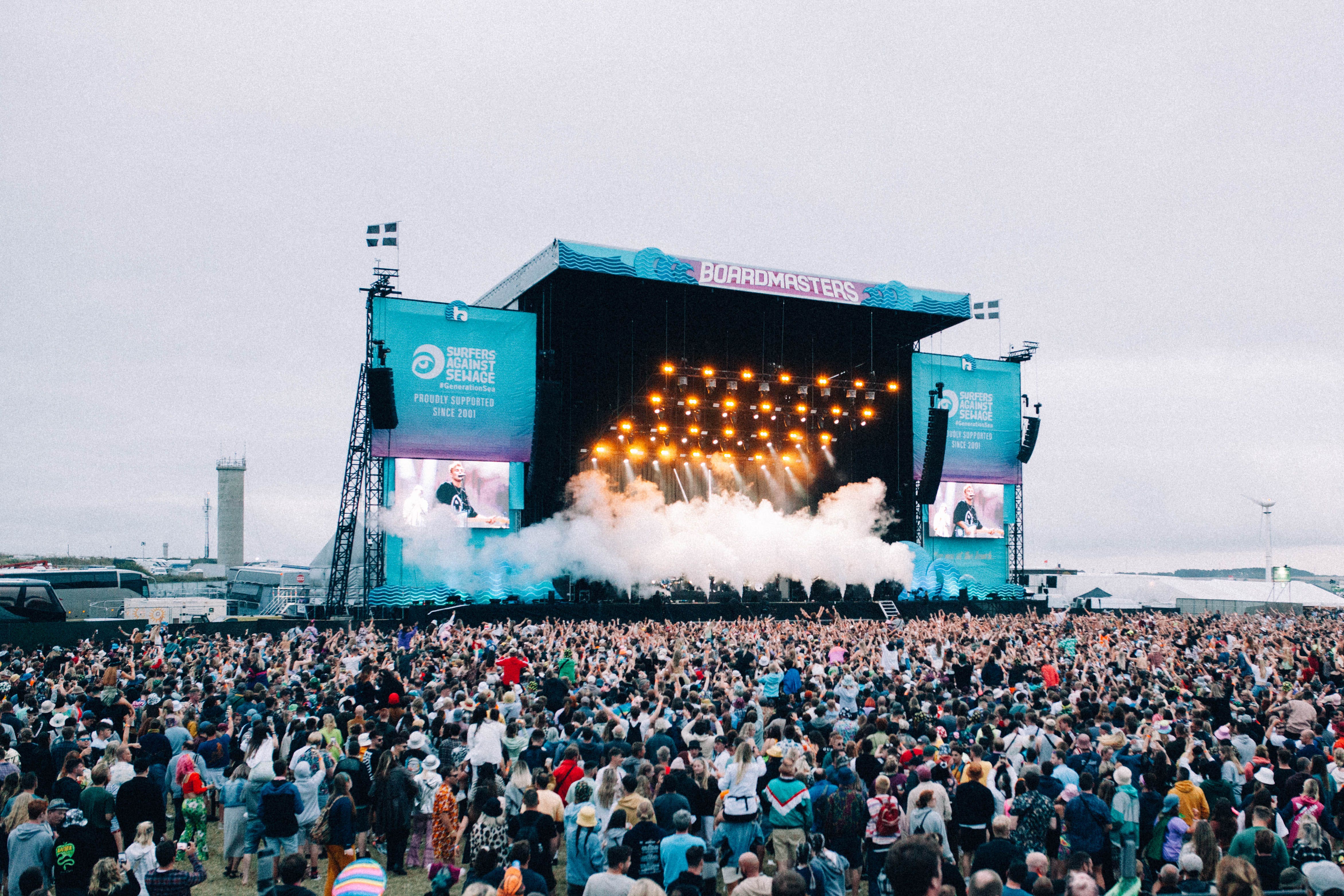 Boardmasters festival in 2021 (Kayleigh Wood/Boardmasters/PA)