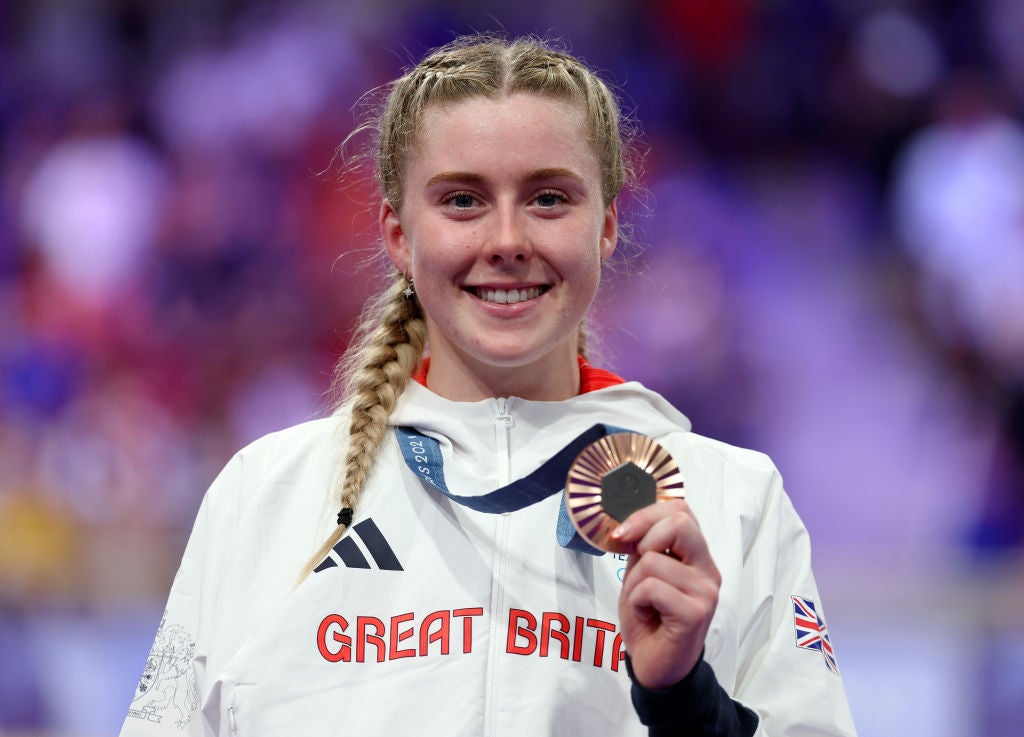 Emma Finucane enjoyed a brilliant first Olympics with medals in all three events she entered