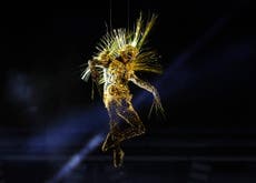 Who is the Golden Voyager at the Olympics closing ceremony in Paris?