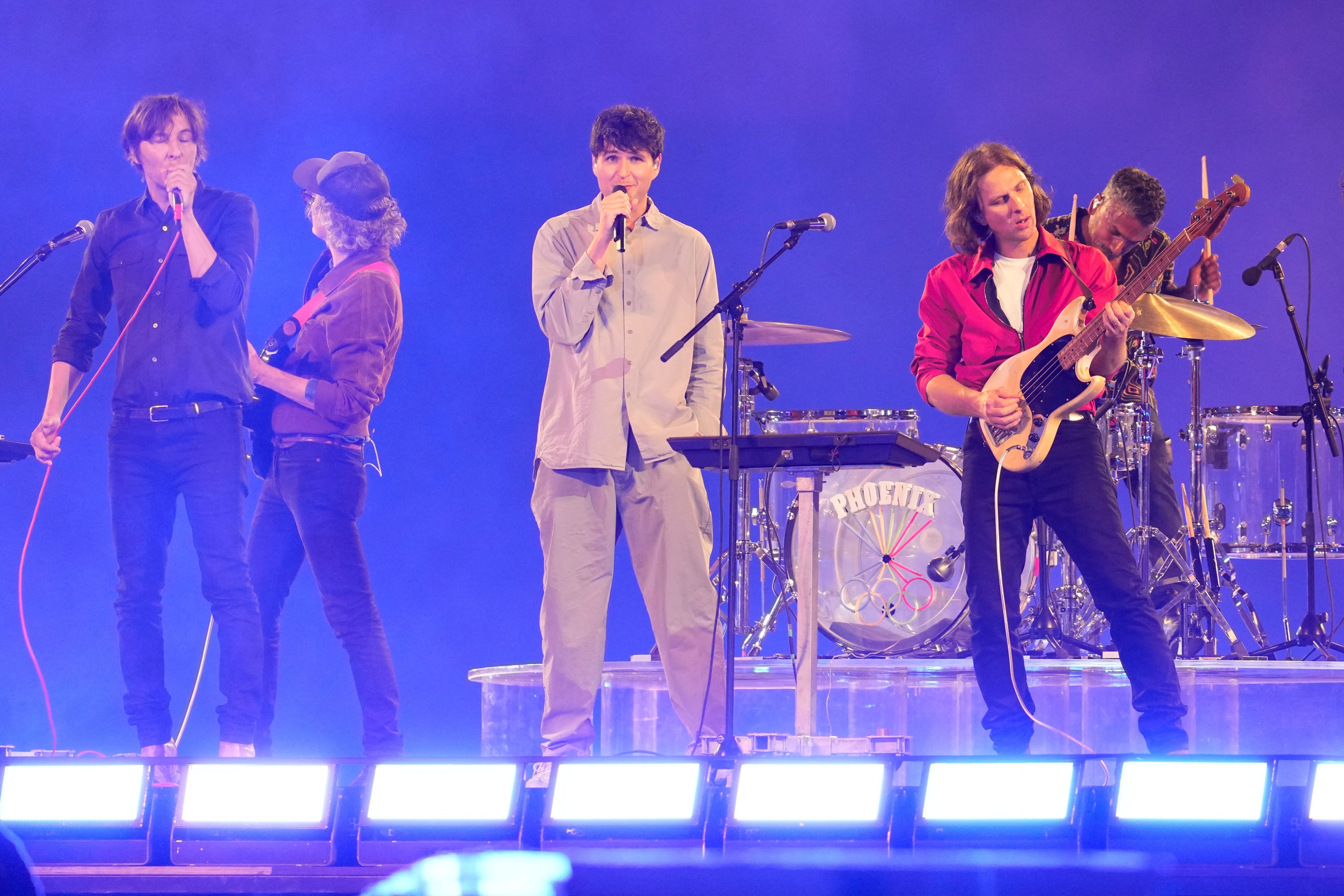 Phoenix performs during the 2024 Summer Olympics closing ceremony