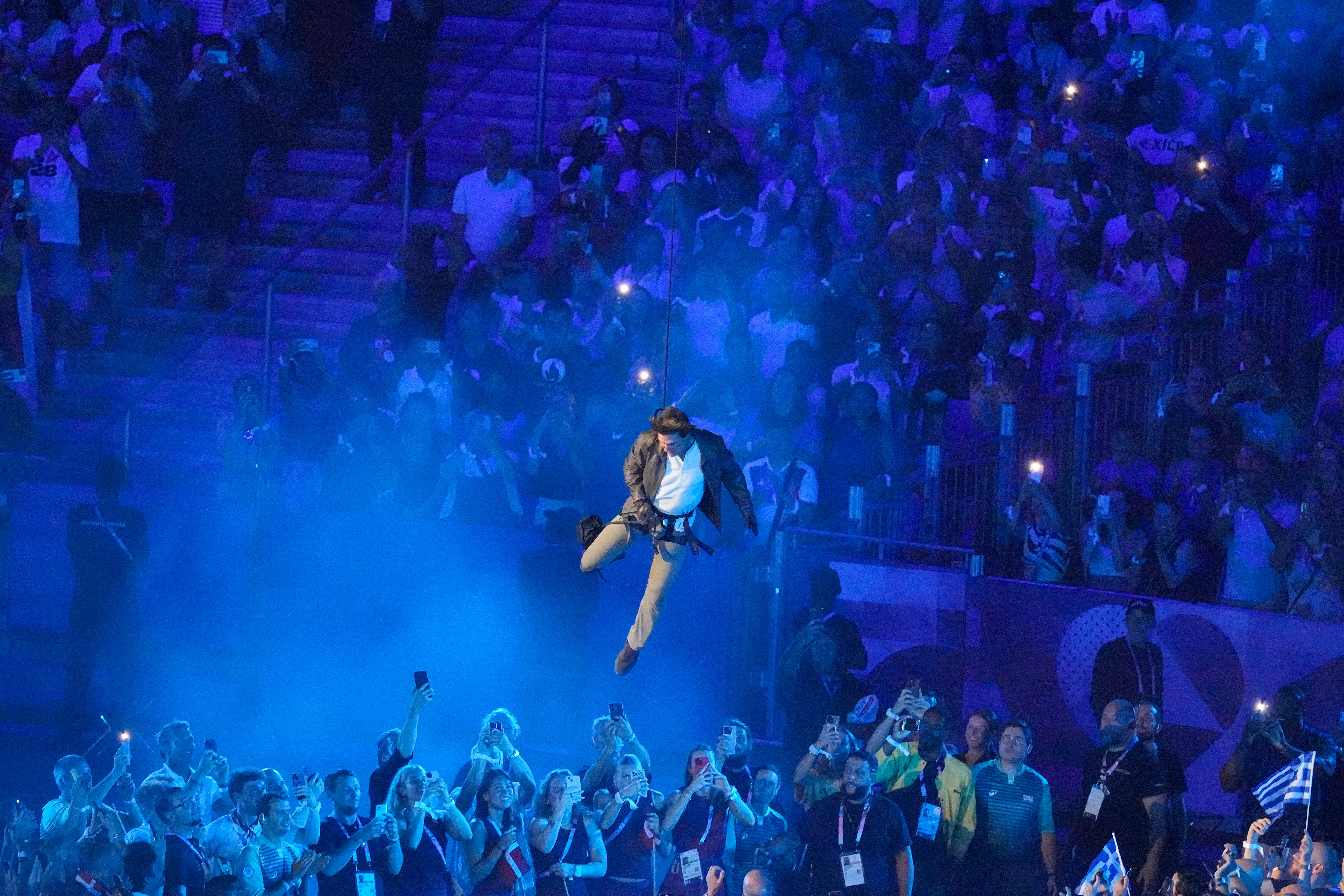 APTOPIX Paris Olympics Closing Ceremony