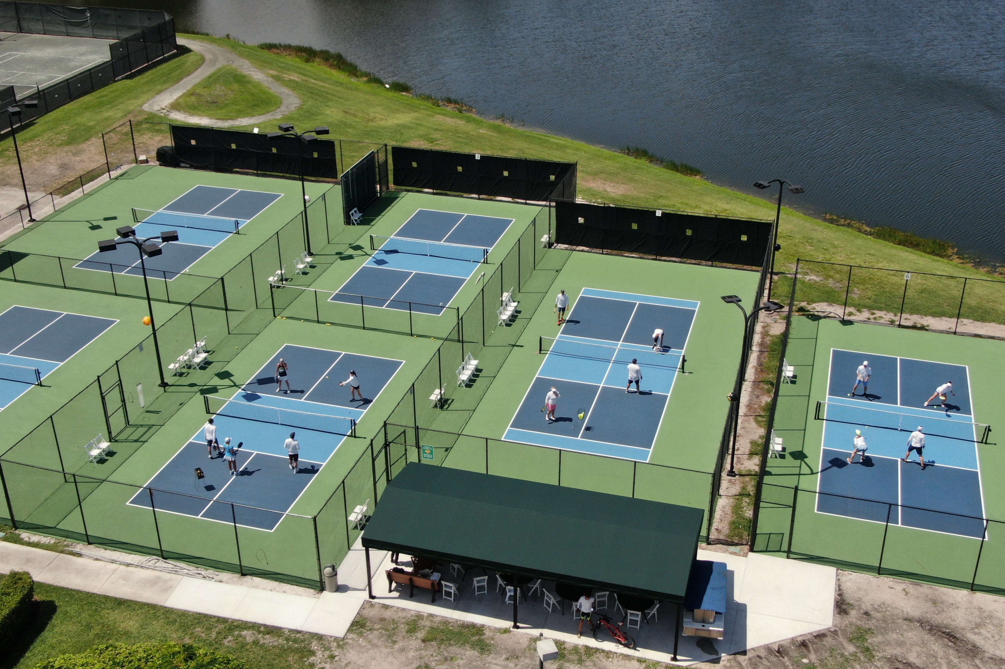 Pickleball courts