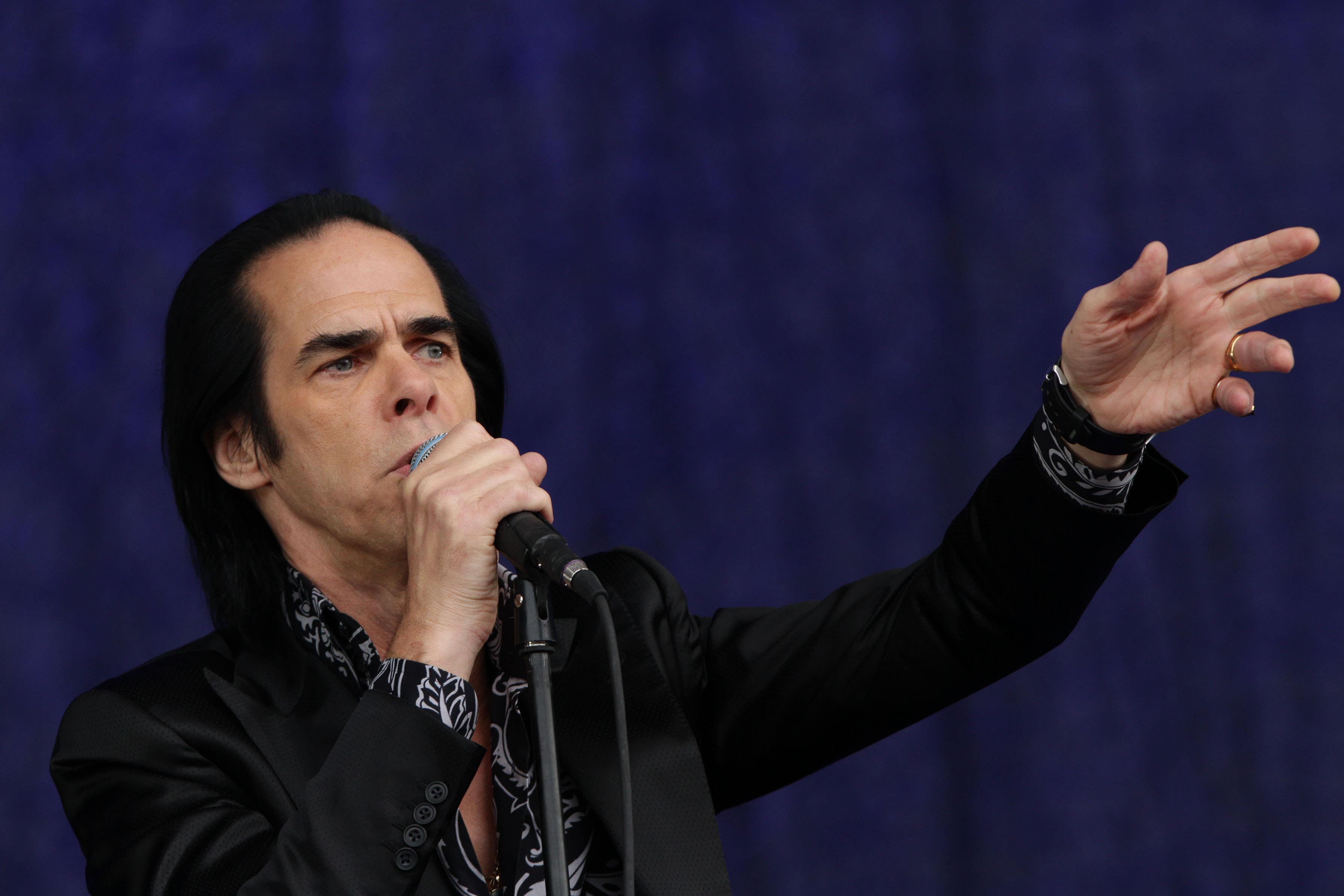 Nick Cave from the band Nick Cave & The Bad Seeds (Yui Mok/PA)