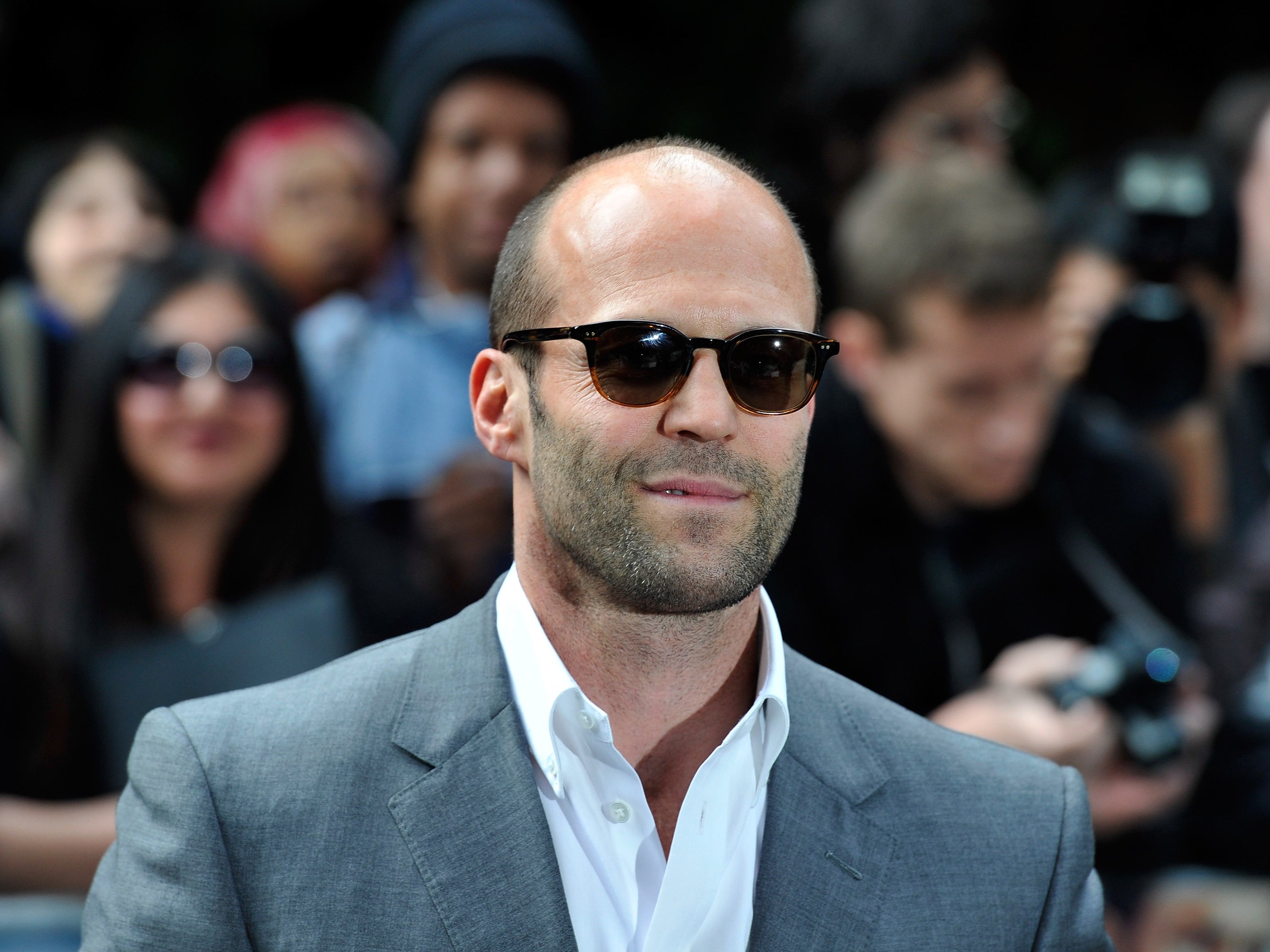 Jason Statham attends the European premiere of ‘Safe’ at the BFI IMAX