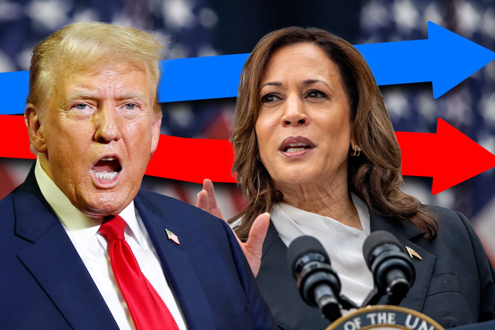 Harris now has a 2.1-point lead over Trump in the latest average of national polls