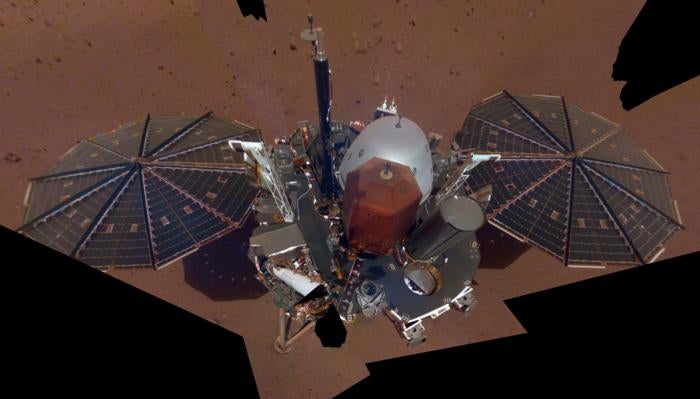 NASA InSight’s first full selfie on Mars