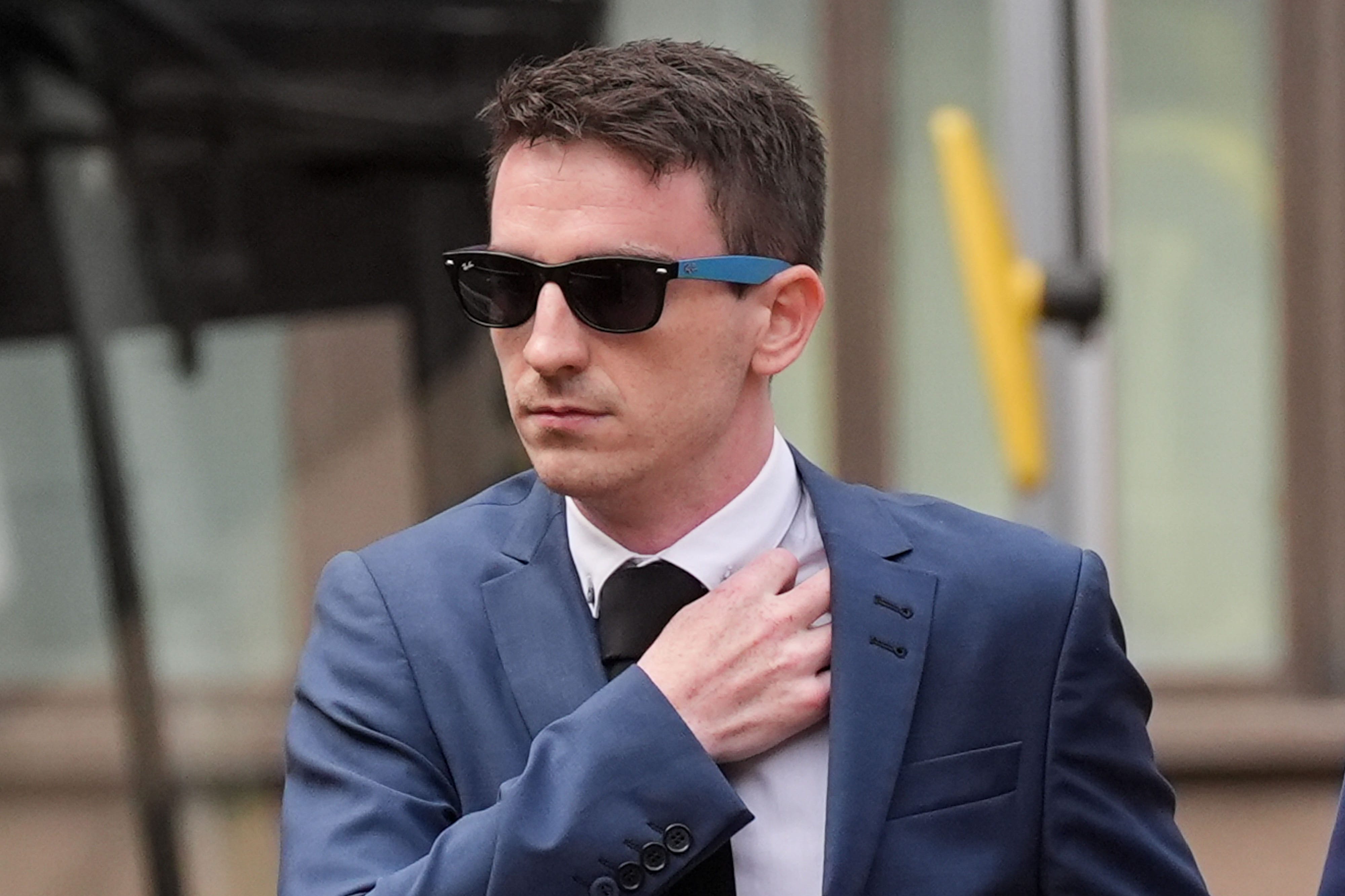 West Mercia Police officer David Parsons has pleaded not guilty to a charge of rape (Jacob King/PA)