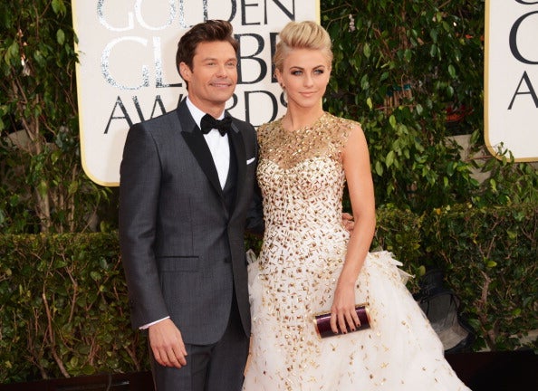 Ryan Seacrest and Julianne Hough dated from 2010 to 2013