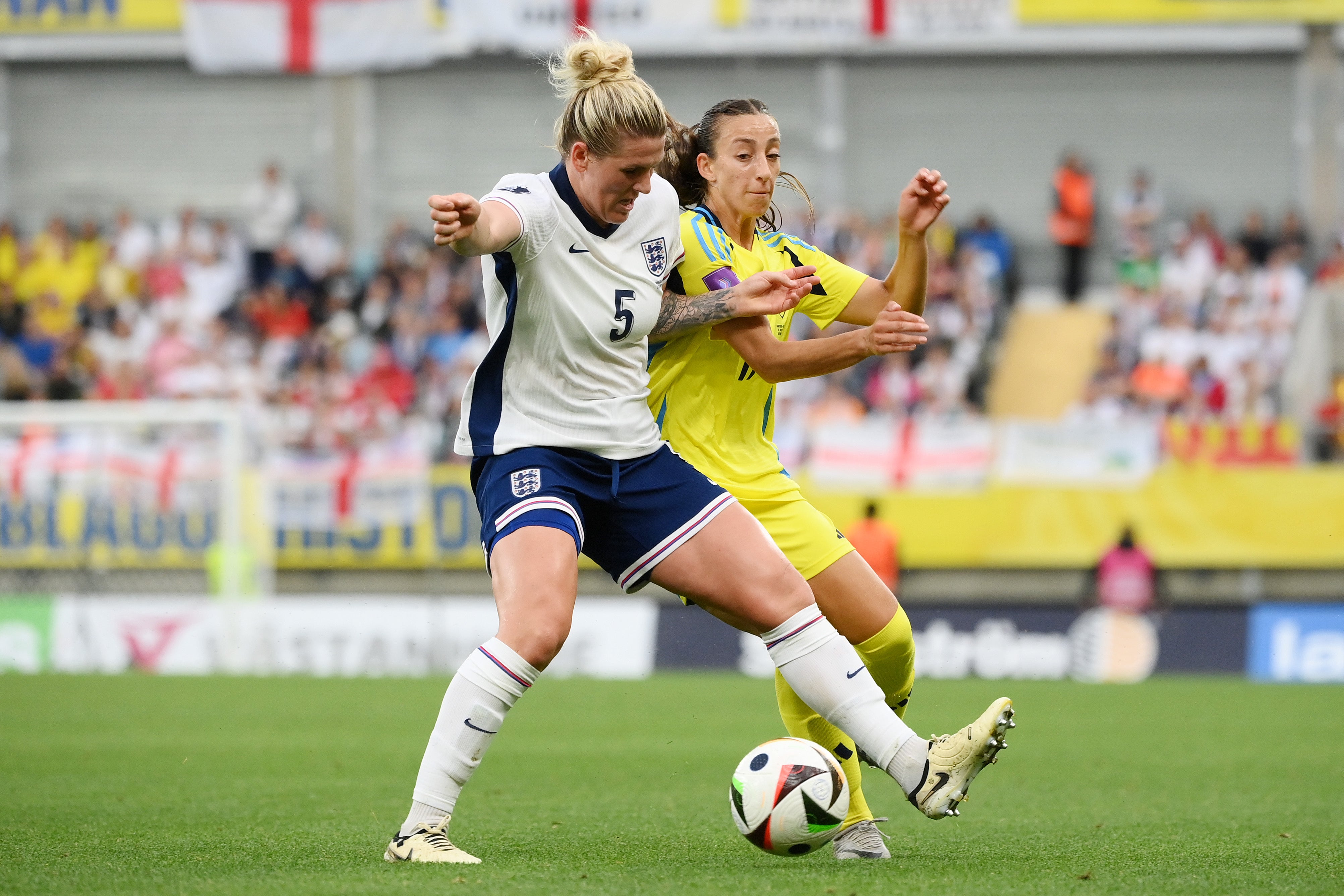 Rosa Kafaji has played for Sweden, including against England