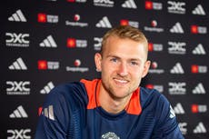 Manchester United sign Matthijs de Ligt from Bayern Munich