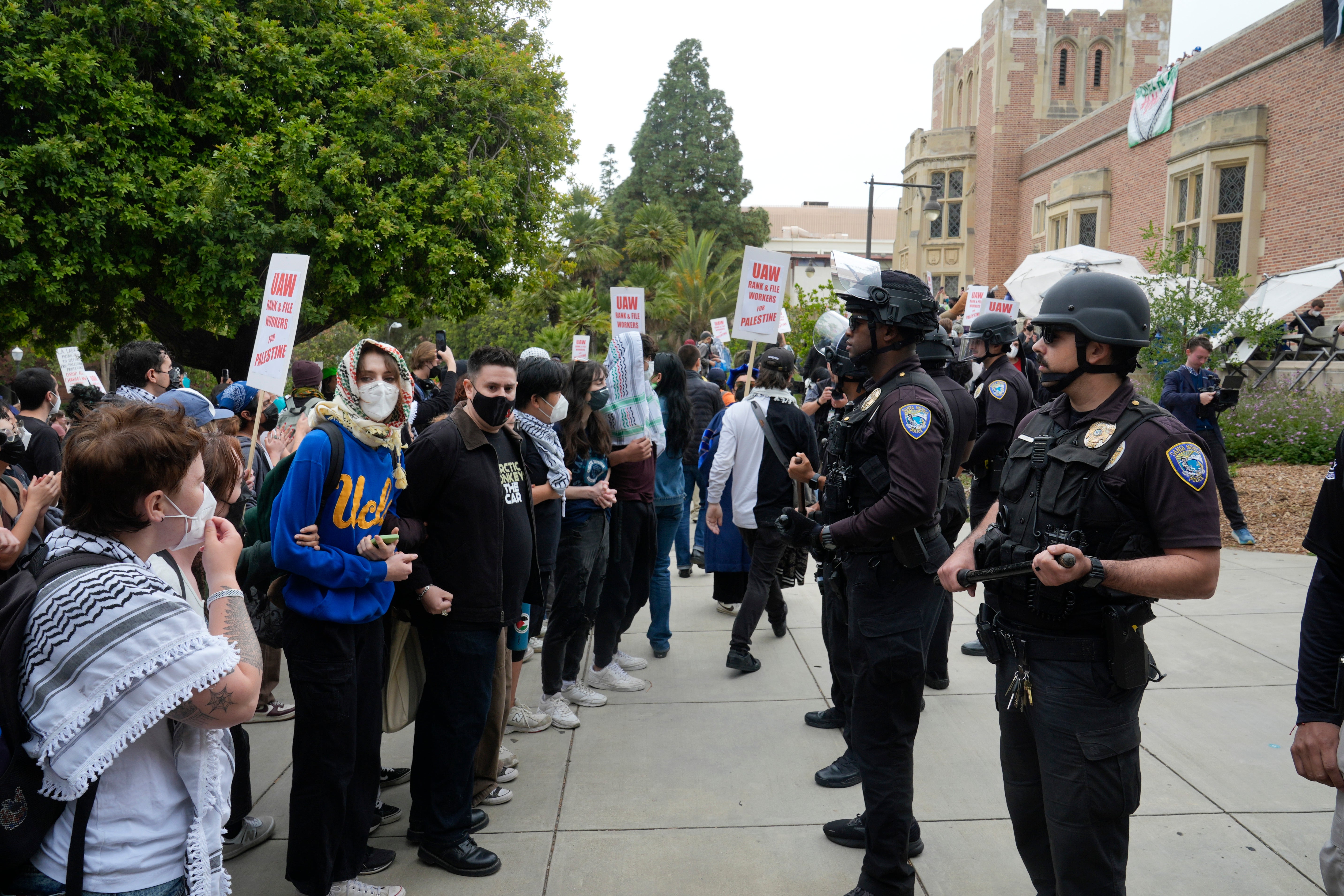 California UCLA Campus Protests