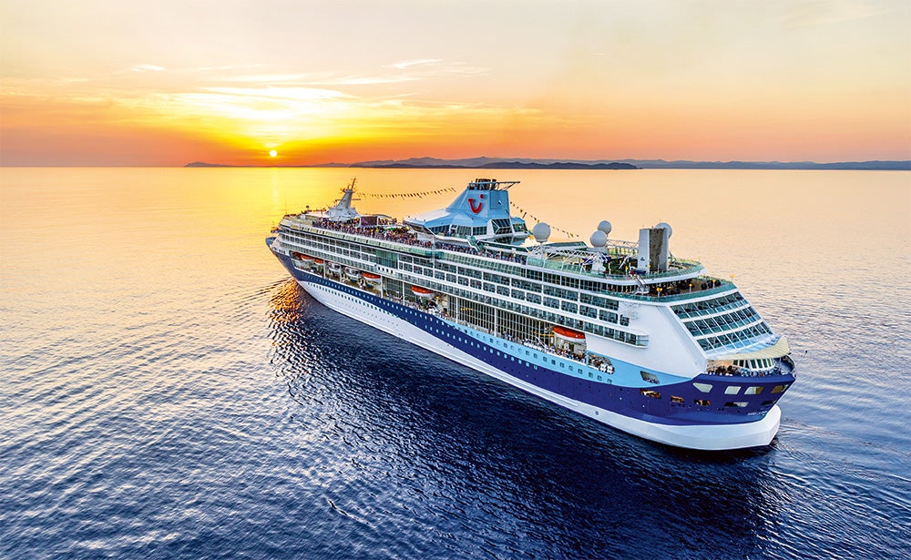 On course: Cruises have sold extremely well for Tui