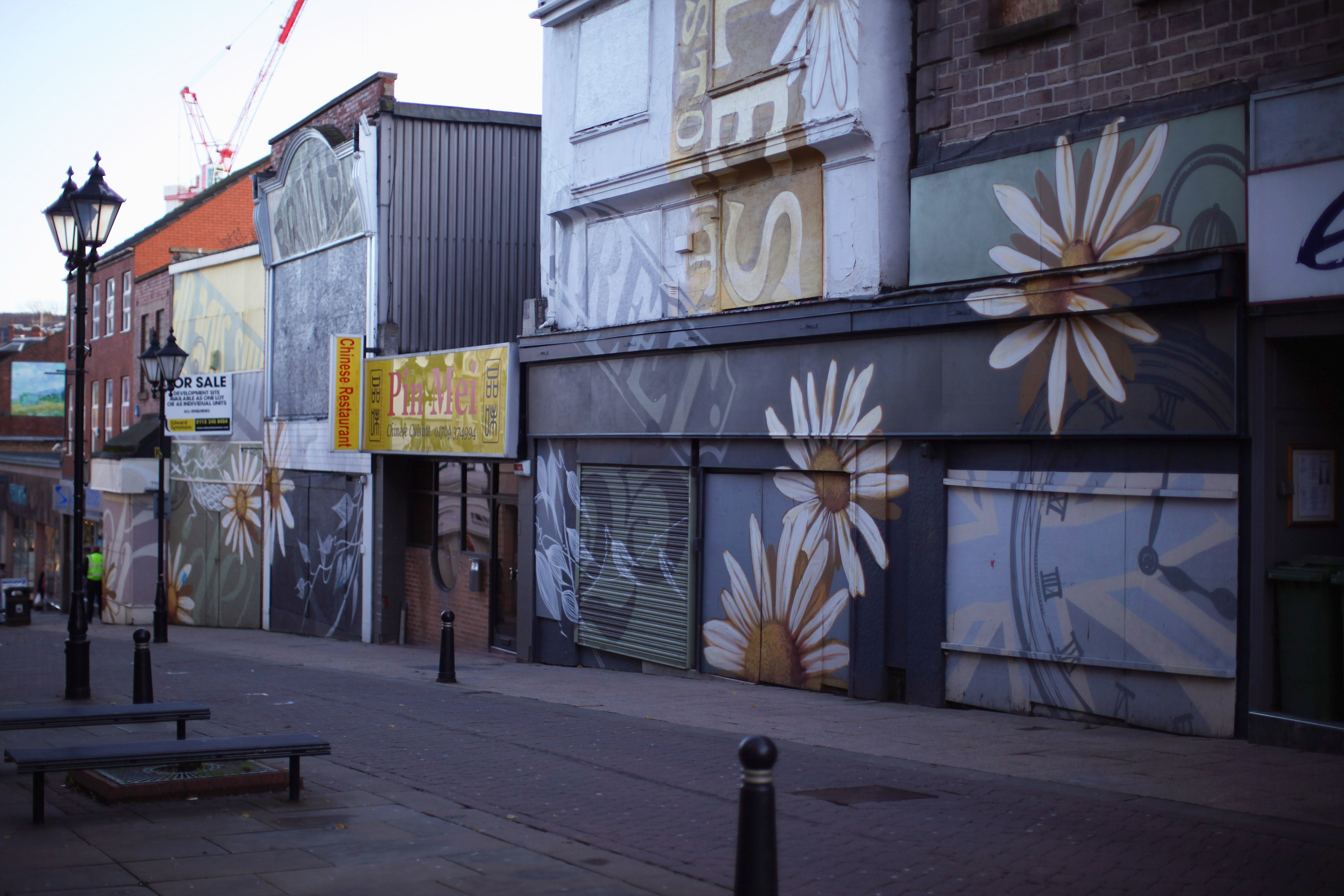 Boarded-up shops in Rotherham are a sign of the entrenched neglect experienced by many towns in northern England