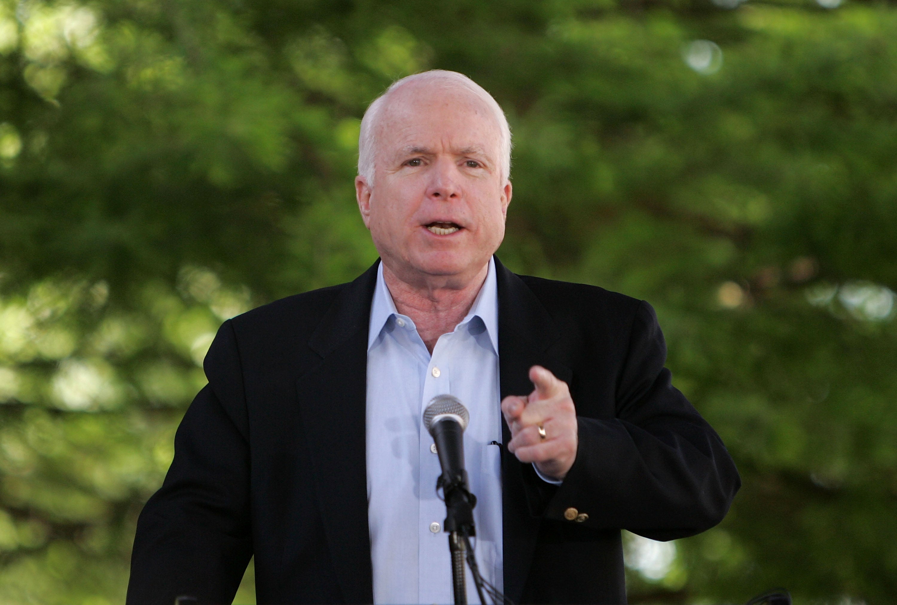 Senator John McCain’s specter looms large over Donald Trump and Kamala Harris this November