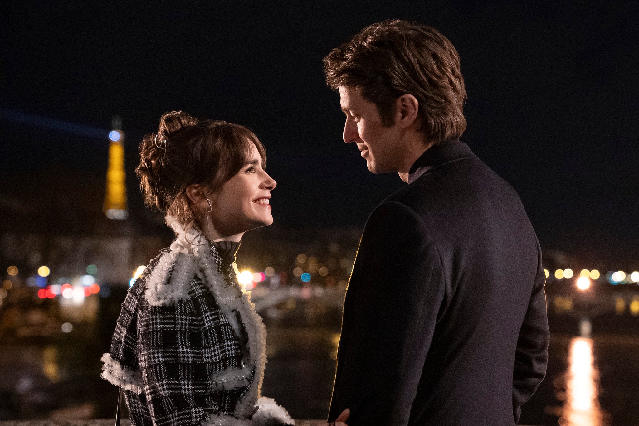 Chic c’est la vie: Lily Collins’s Emily and Bravo’s Gabriel in the new season of Netflix’s ‘Emily in Paris’