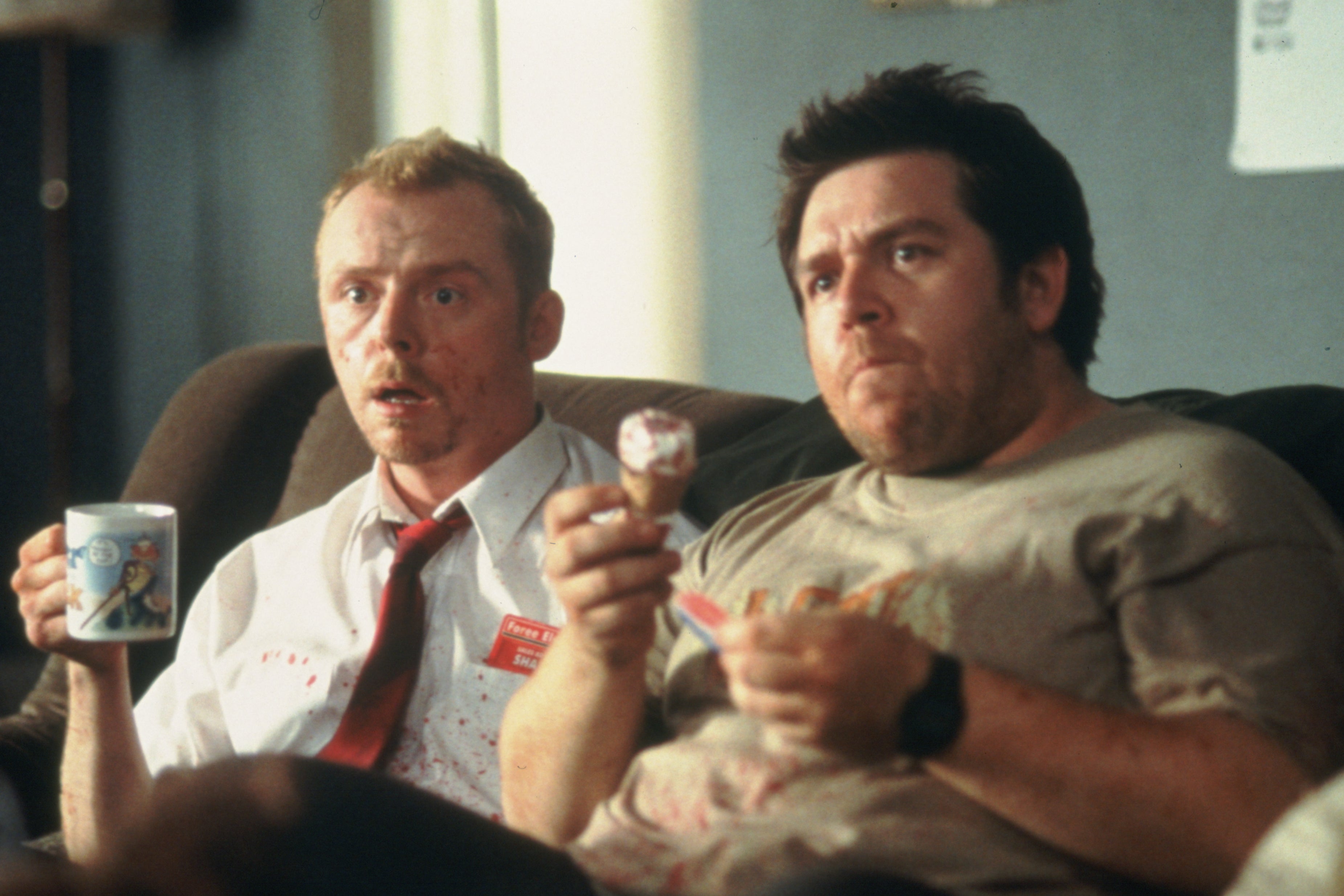 Children of the Cornetto: Simon Pegg and Nick Frost in ‘Shaun of the Dead’