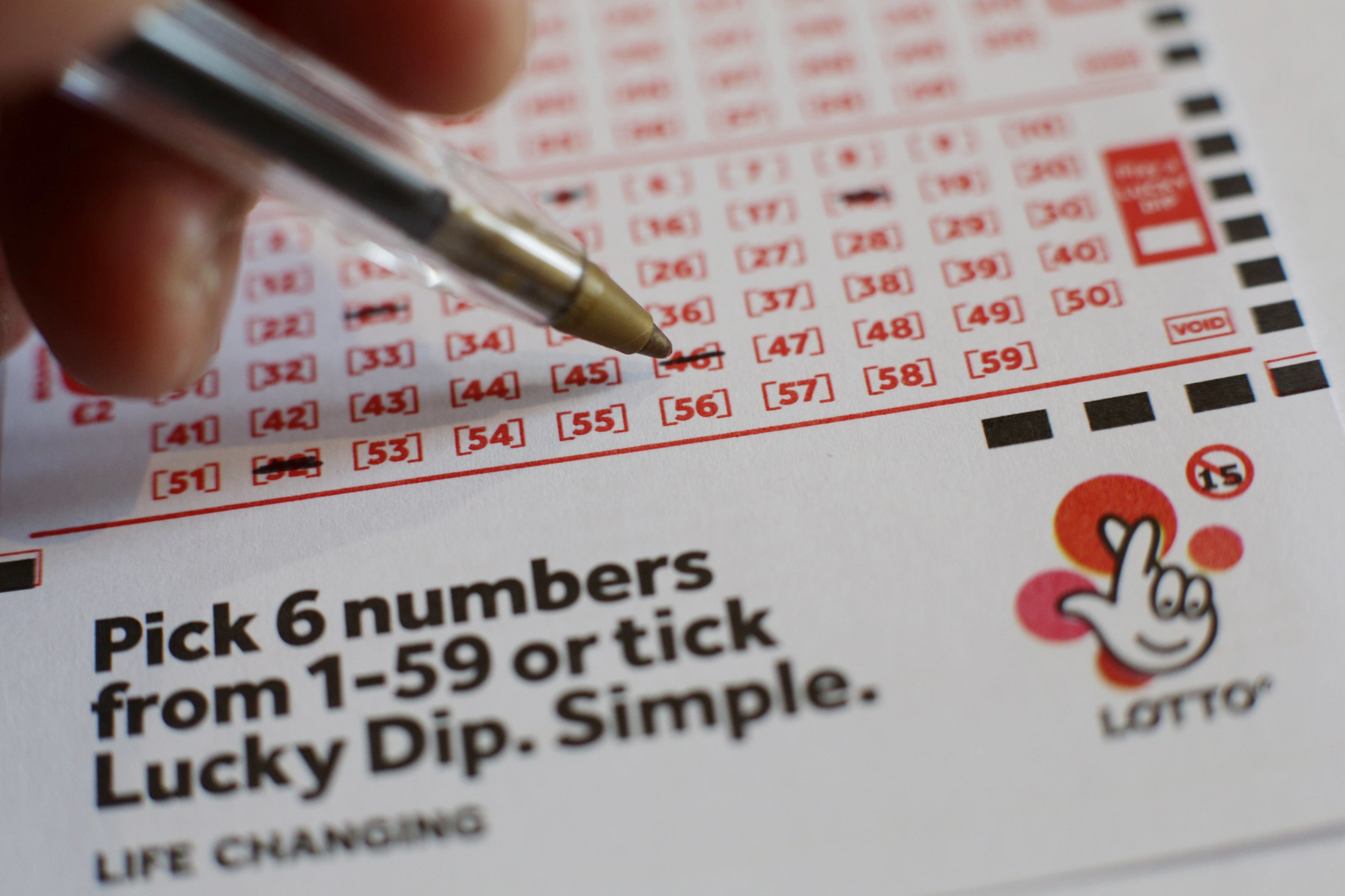 Two players became millionaires in Wednesday’s Lotto draw (Yui Mok/PA Archive)