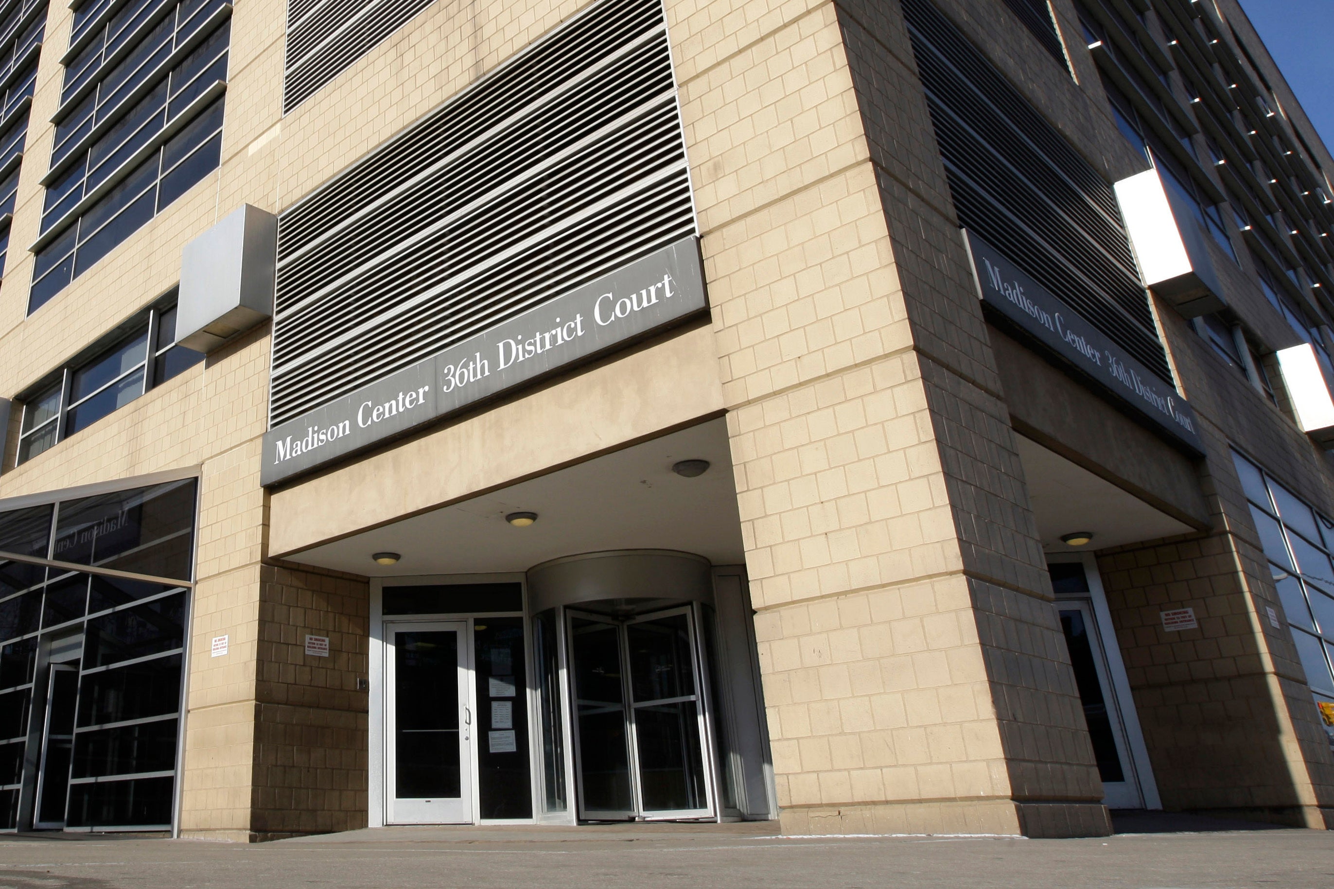 The 36th District Court building where the Detroit nonprofit visited