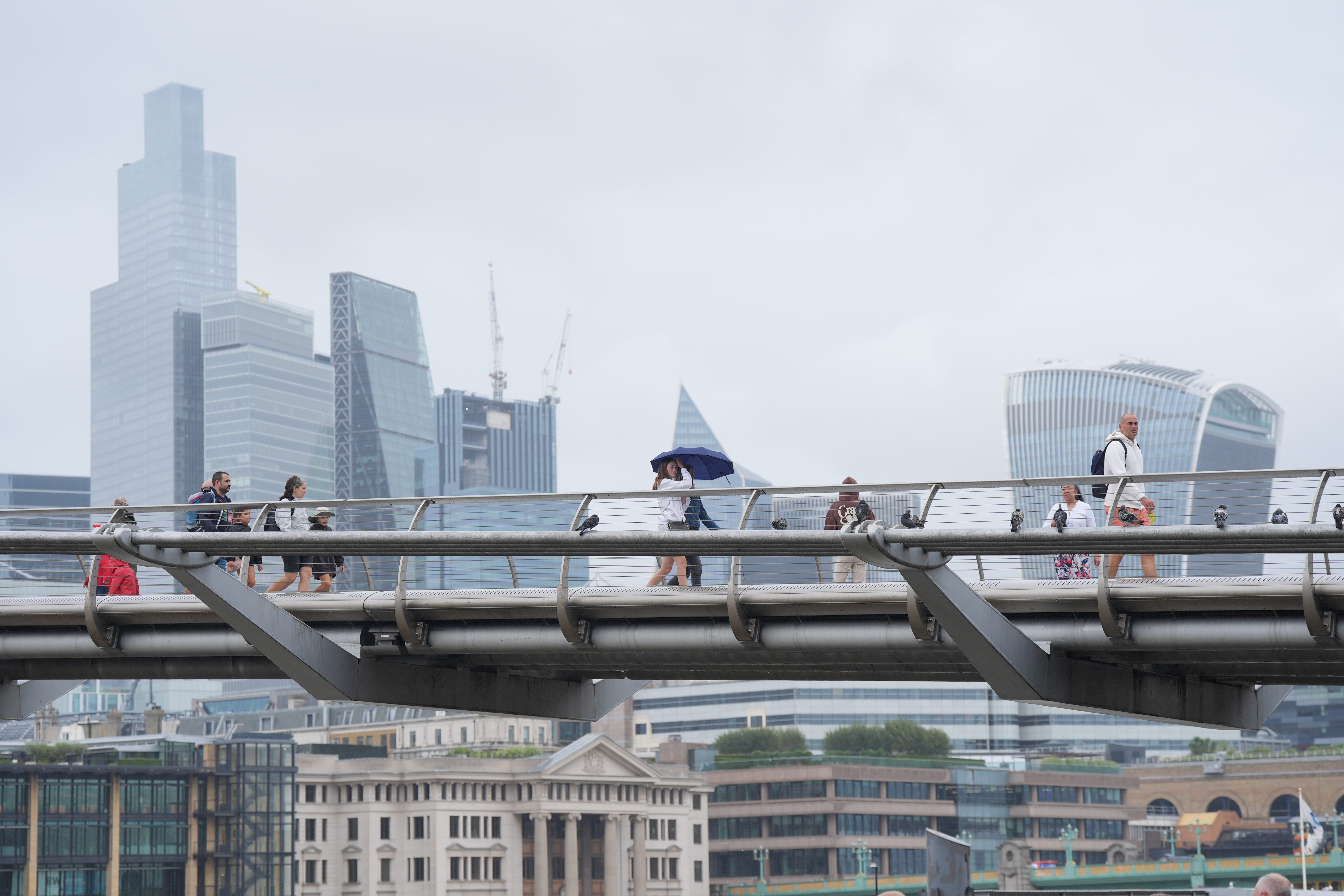 The UK economy grew over the second quarter (Yui Mok/PA)