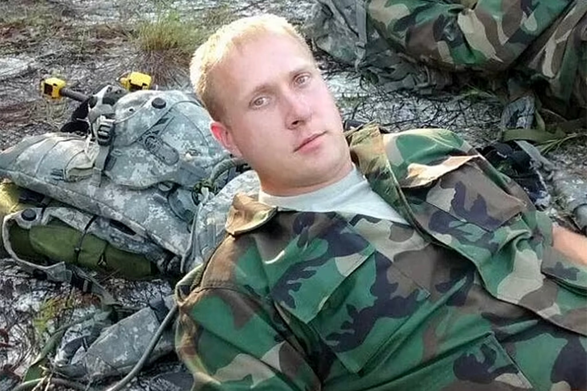 Jacob Bishop, a father and Tennessee Army National Guard soldier, was found dead at his home in Loudon County in Tennessee by his mother in 2019