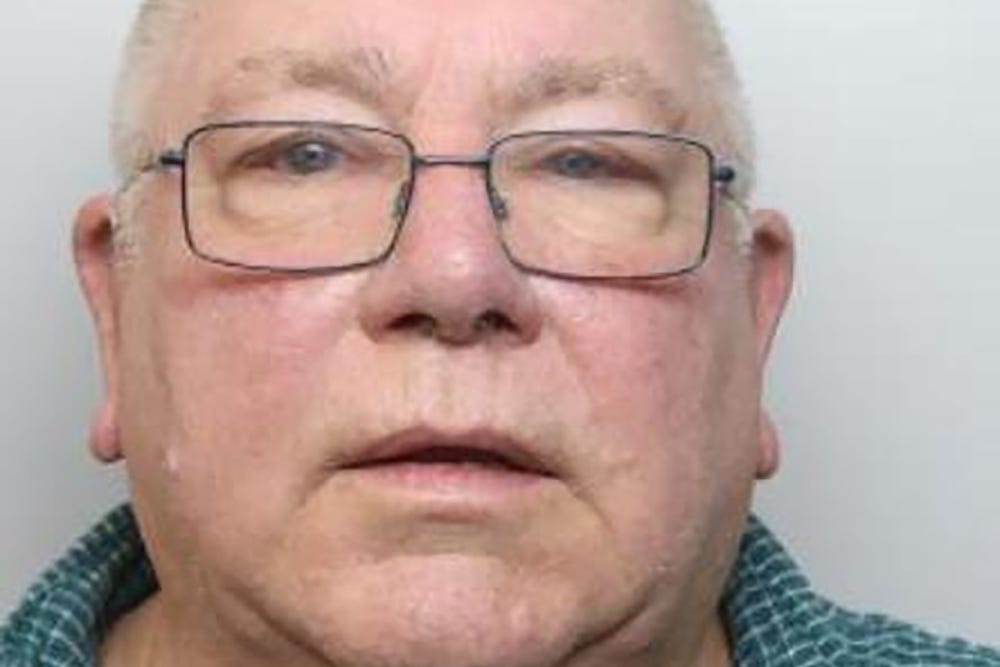 David Saynor, a 77-year-old former limousine driver who groomed teenage girls after picking them up from schools, care homes and teenage discos in Rotherham (National Crime Agency/PA)
