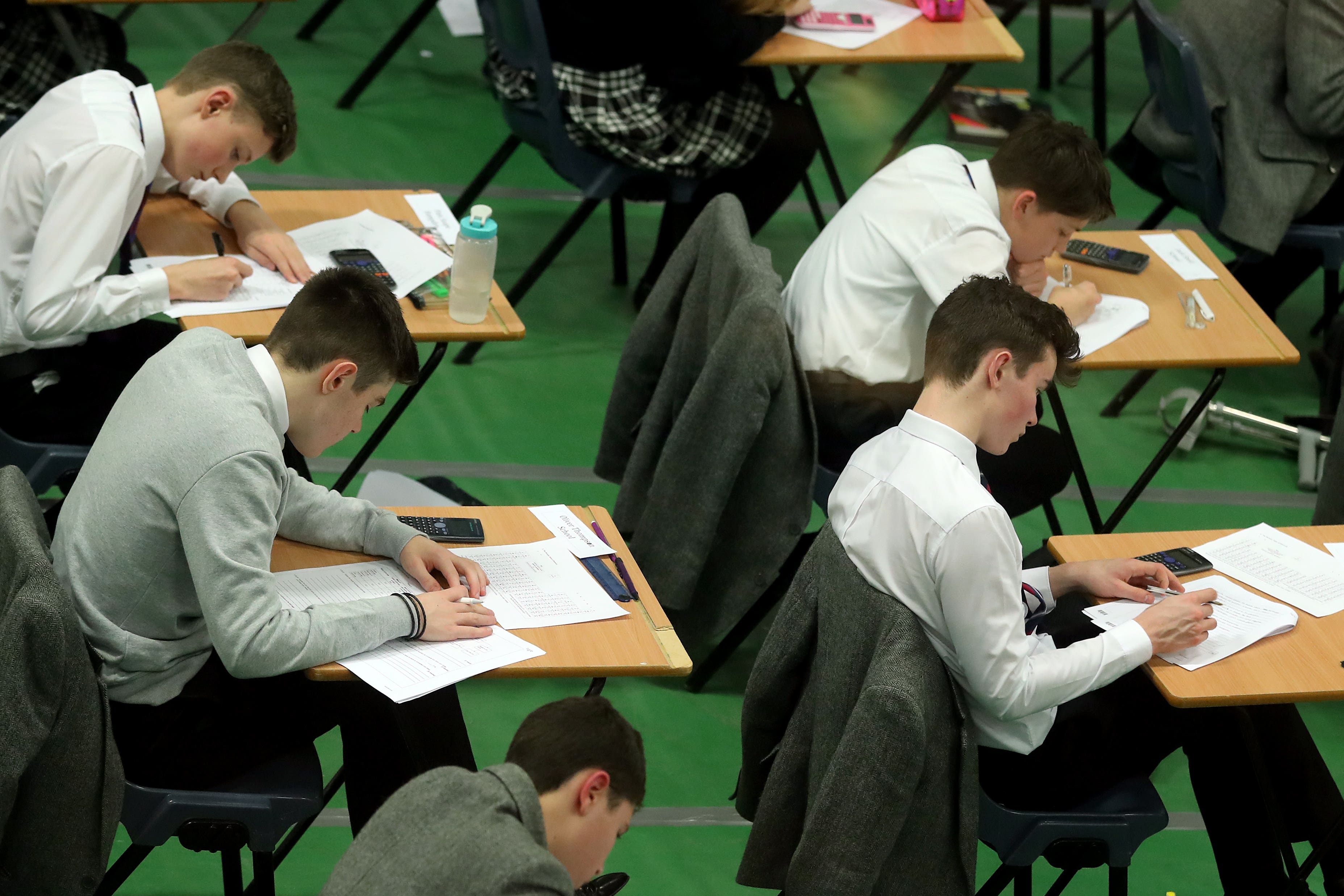 There has been an increase in the proportion of entries for A-levels in Russian and Chinese (Gareth Fuller/PA)