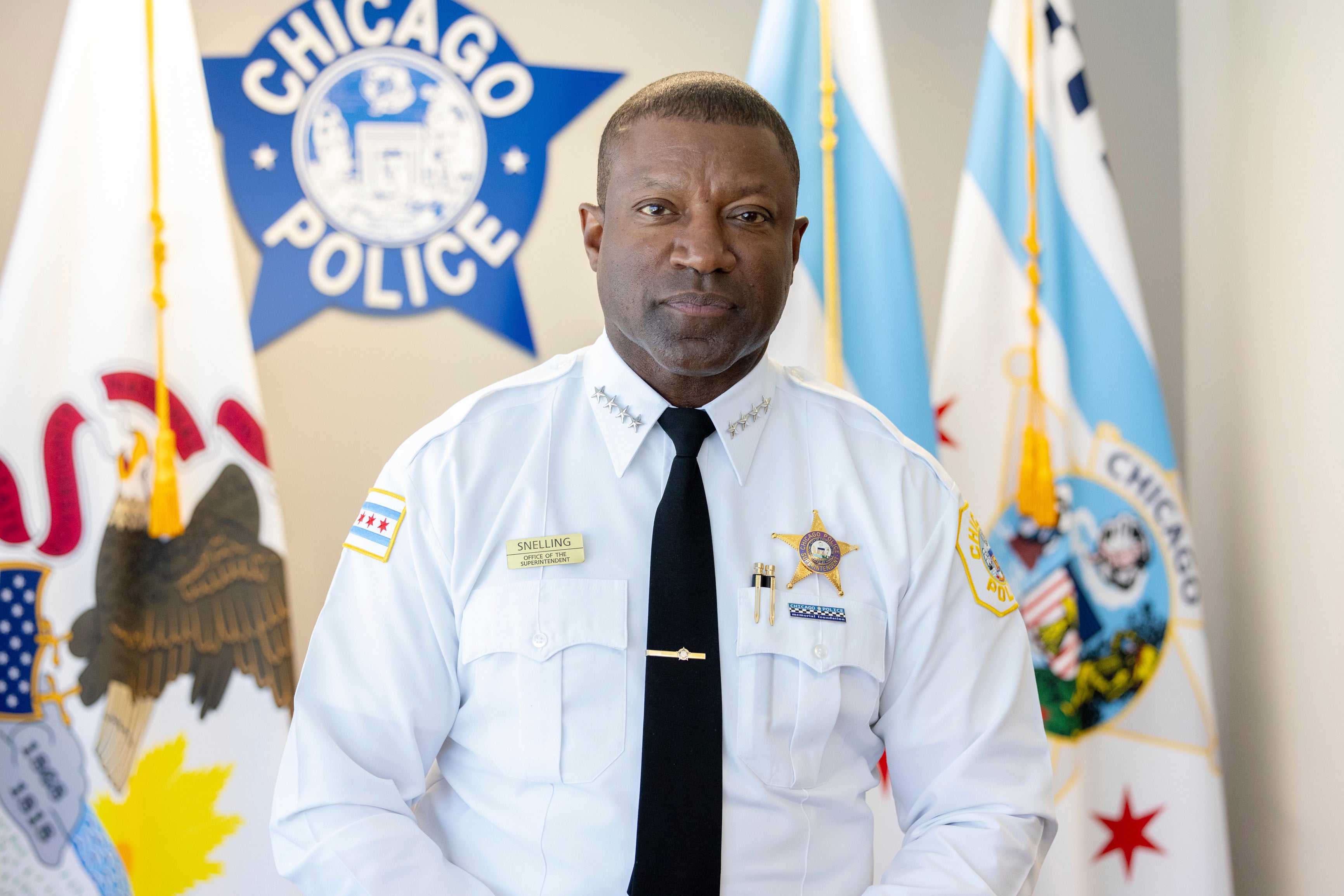 Election 2024 Chicago Police Snelling
