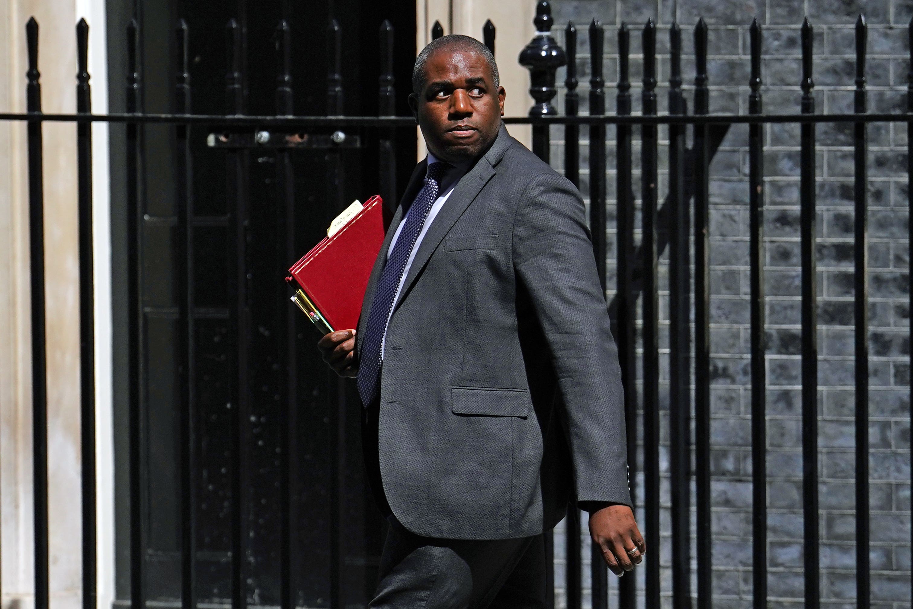 David Lammy is set to join a renewed push for a ceasefire