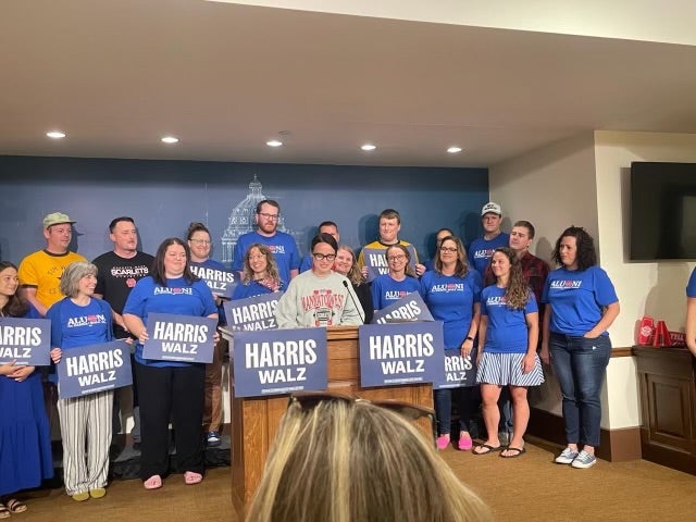 Former students of Tim and Gwen Walz have launched a self-organized Mankato West Alumni for Harris-Walz group to campaign for Kamala Harris and her running mate