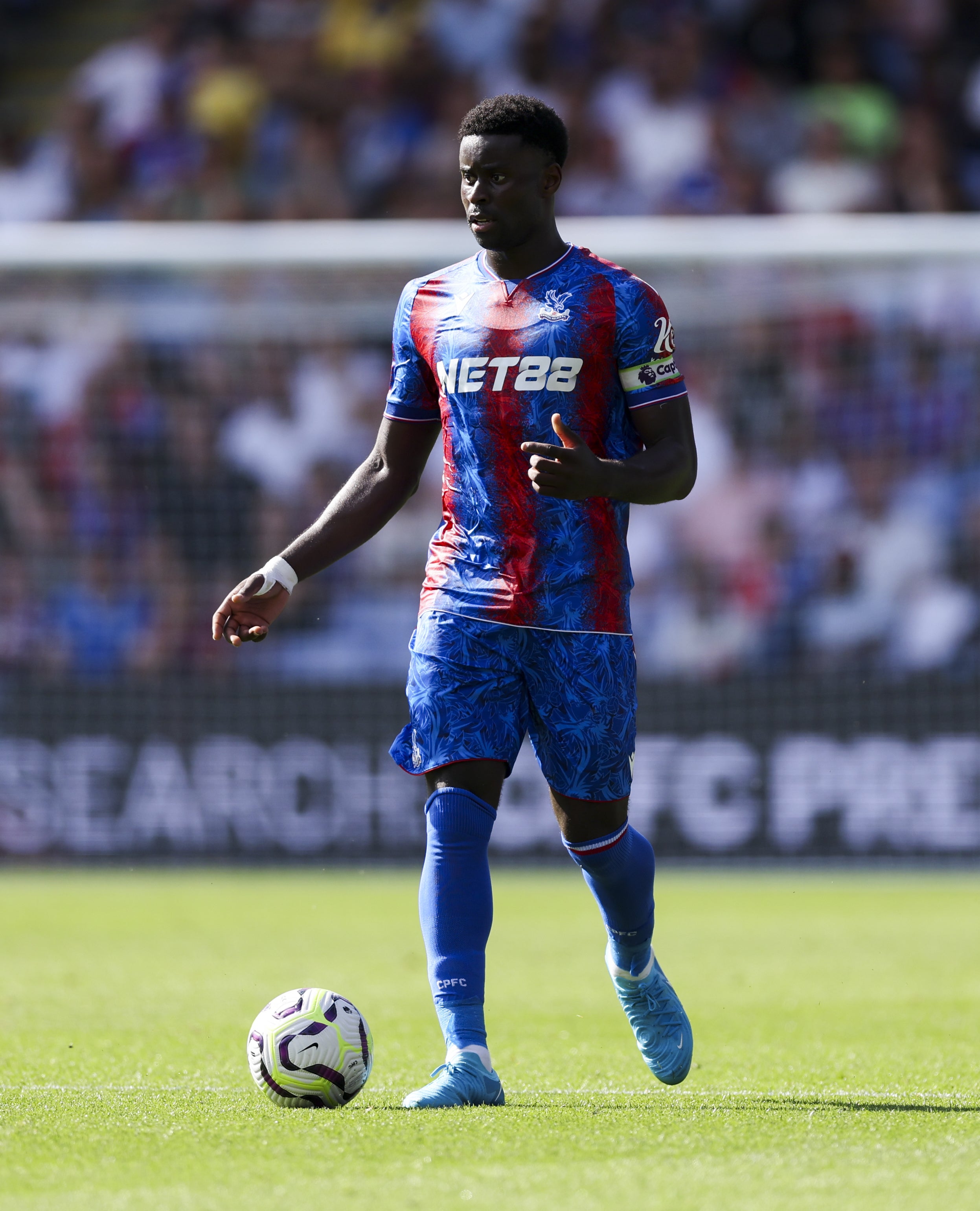 Newcastle are in talks to sign Crystal Palace’s England defender Marc Guehi (Steven Paston/PA)