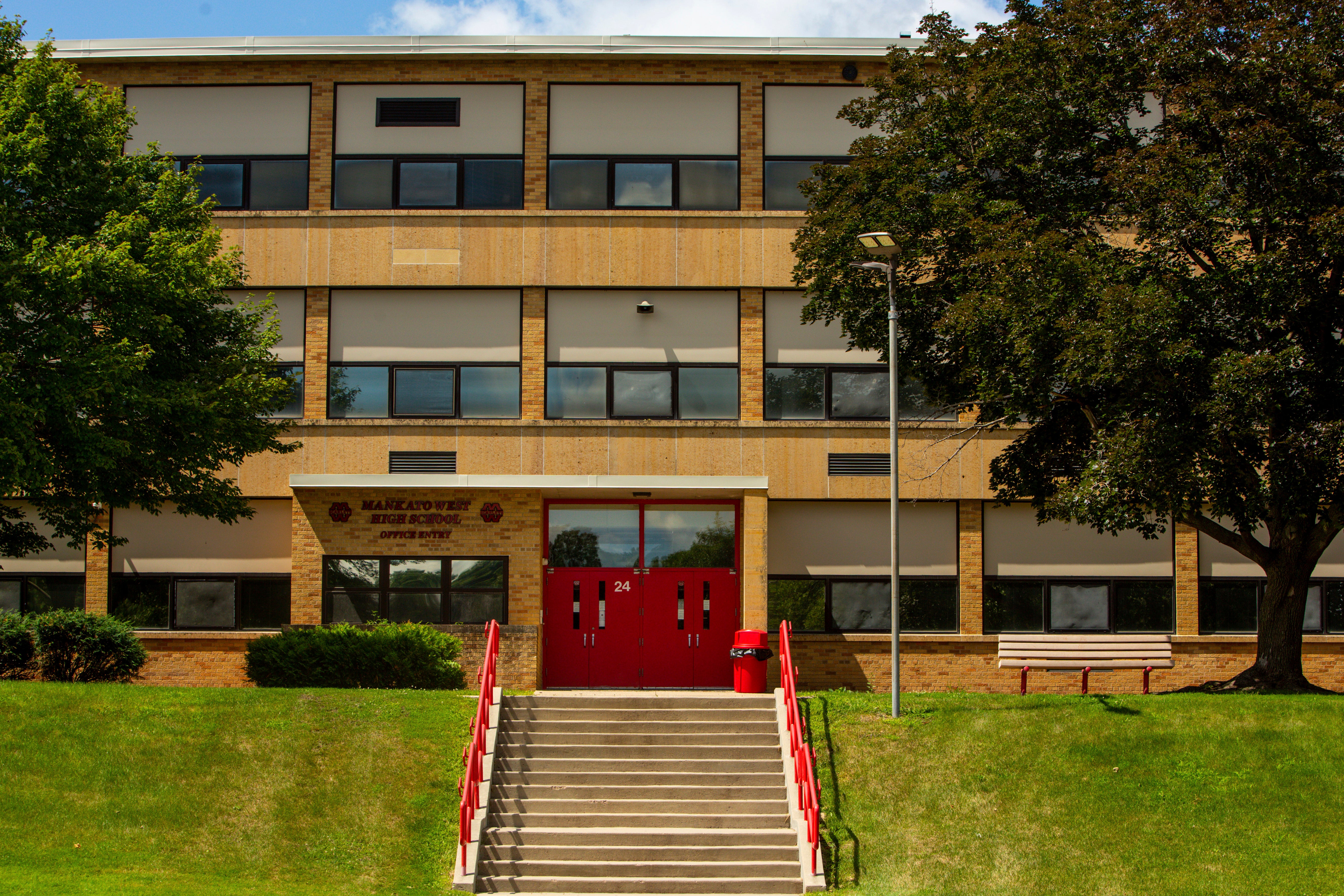 Tim Walz taught geography at Mankato West High School in Mankato, Minnesota, from 1996 to 2006, before he ran for Congress