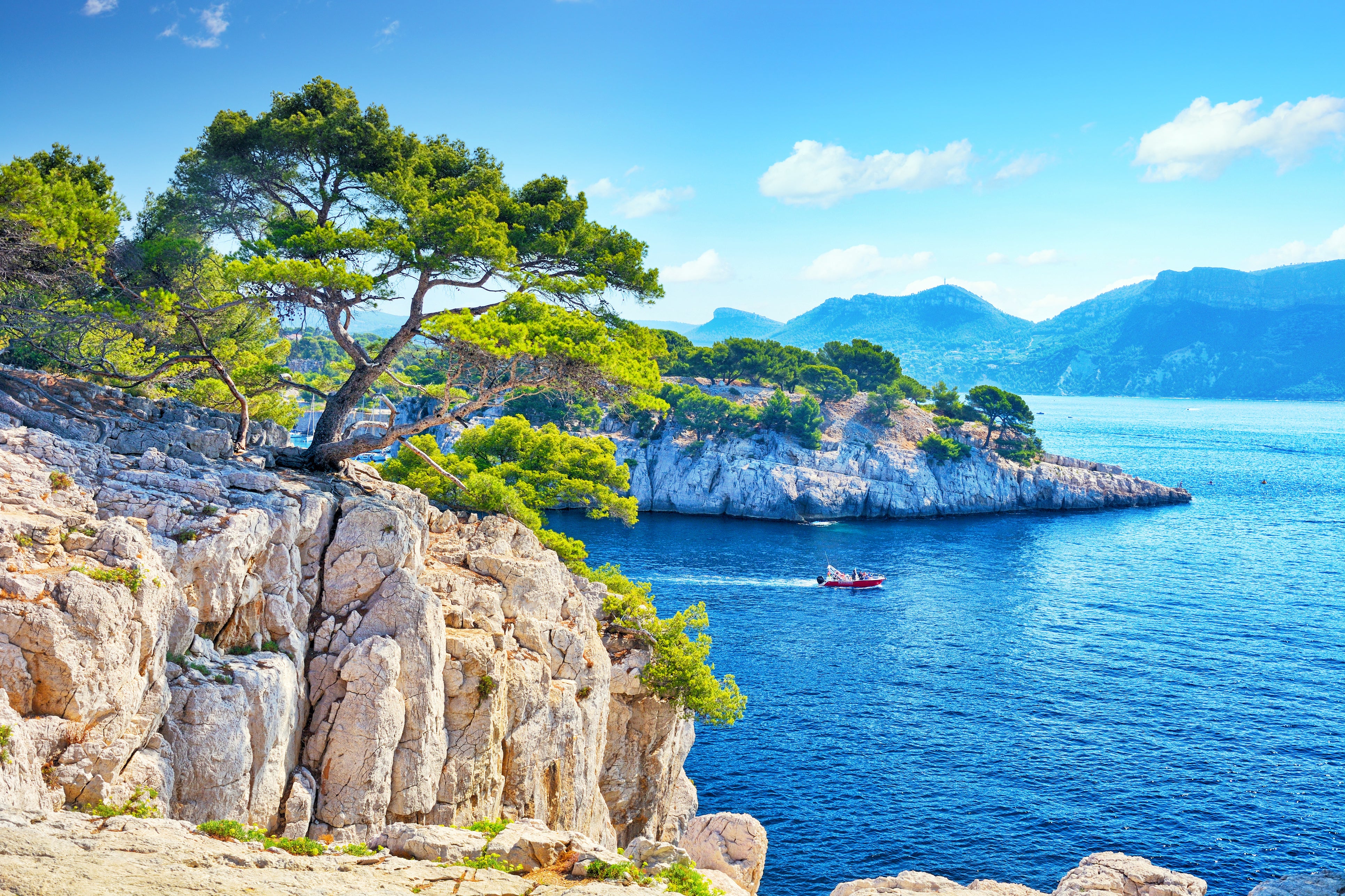 The Calanques of Marseille – rocky coves in a palette of blue