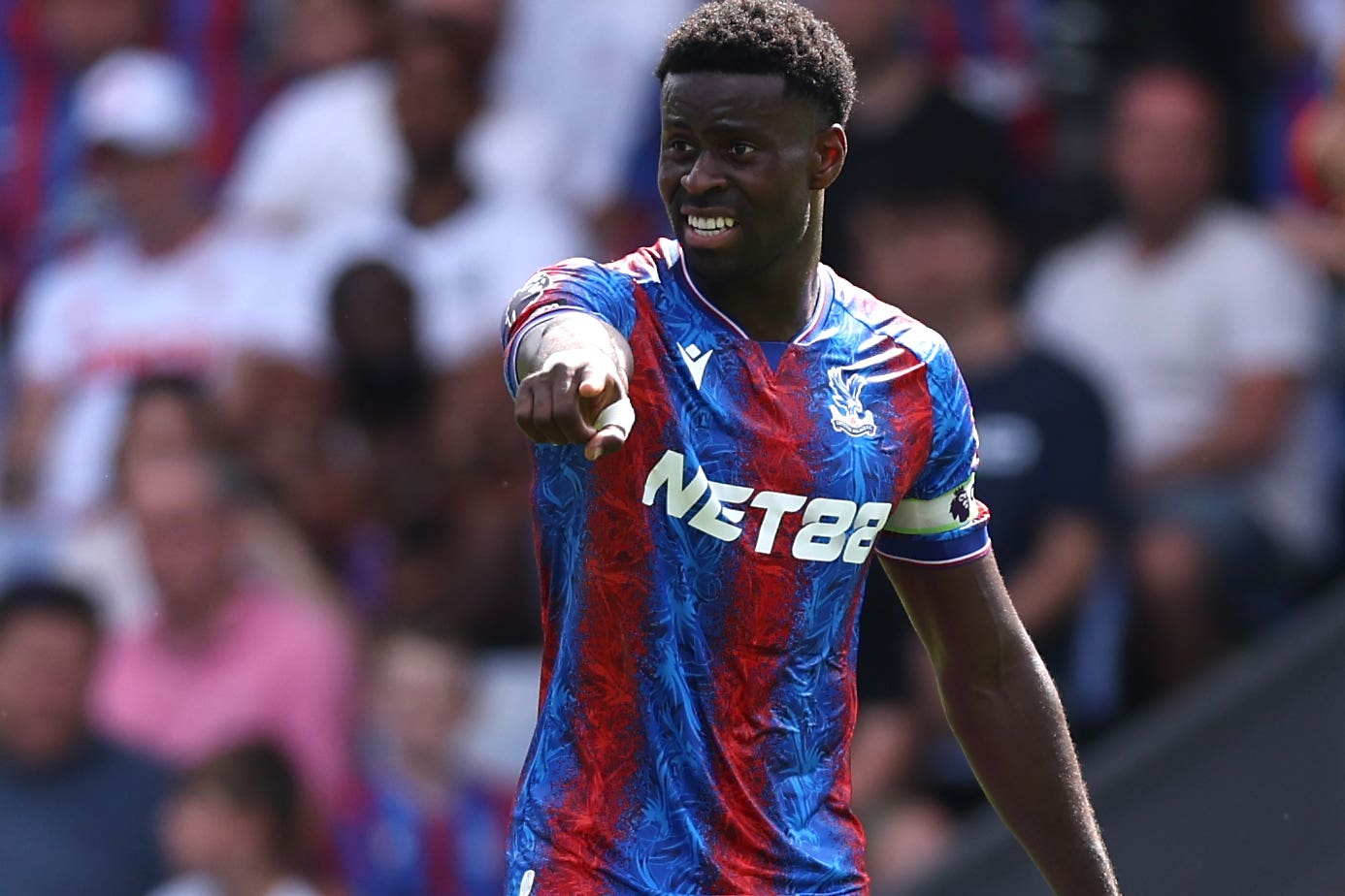 Marc Guehi has two years remaining on his Crystal Palace contract (Steven Paston/PA)