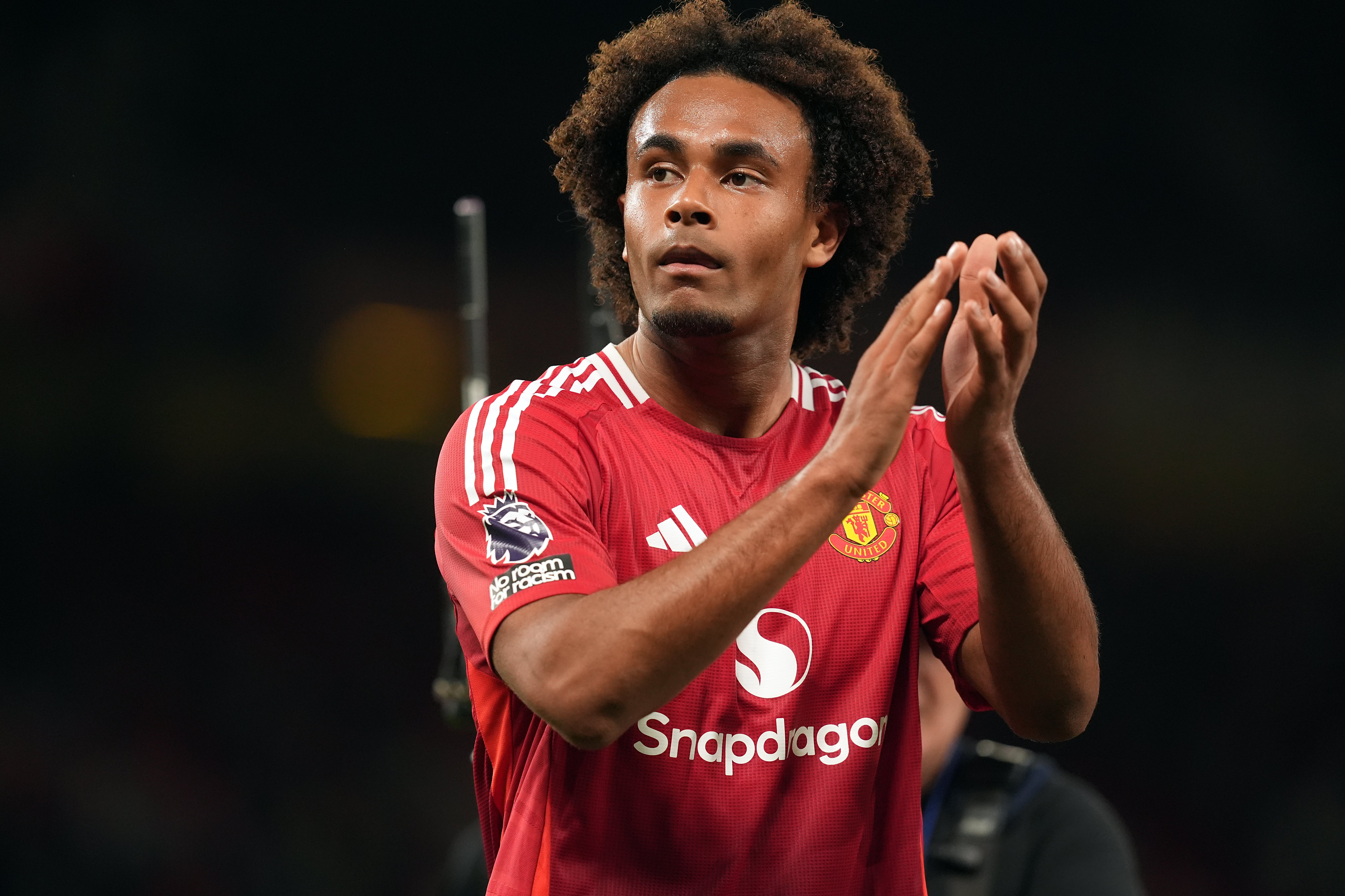 Zirkzee provided the one bright moment in the match against Fulham