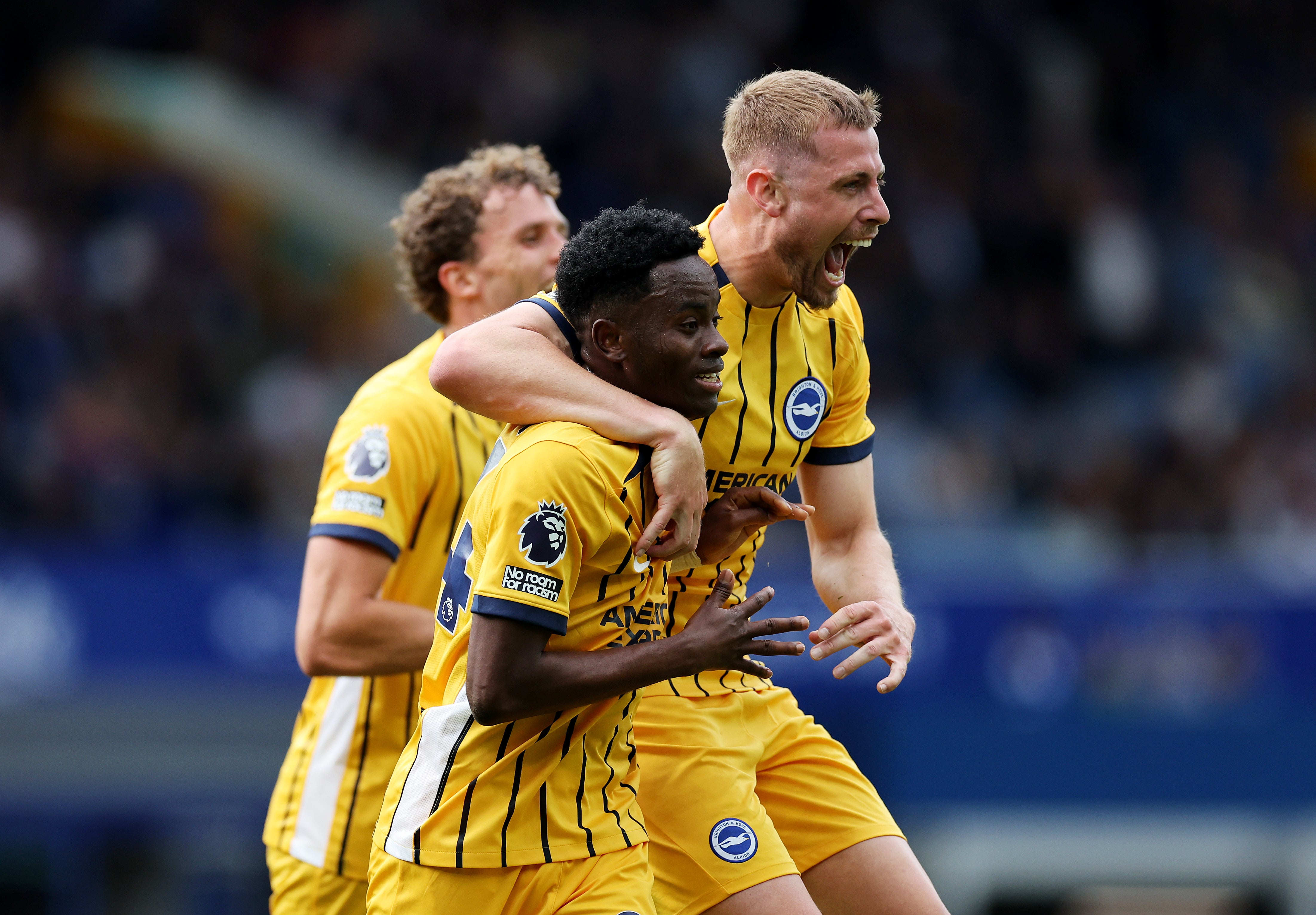 Brighton dominated against Everton at Goodison Park