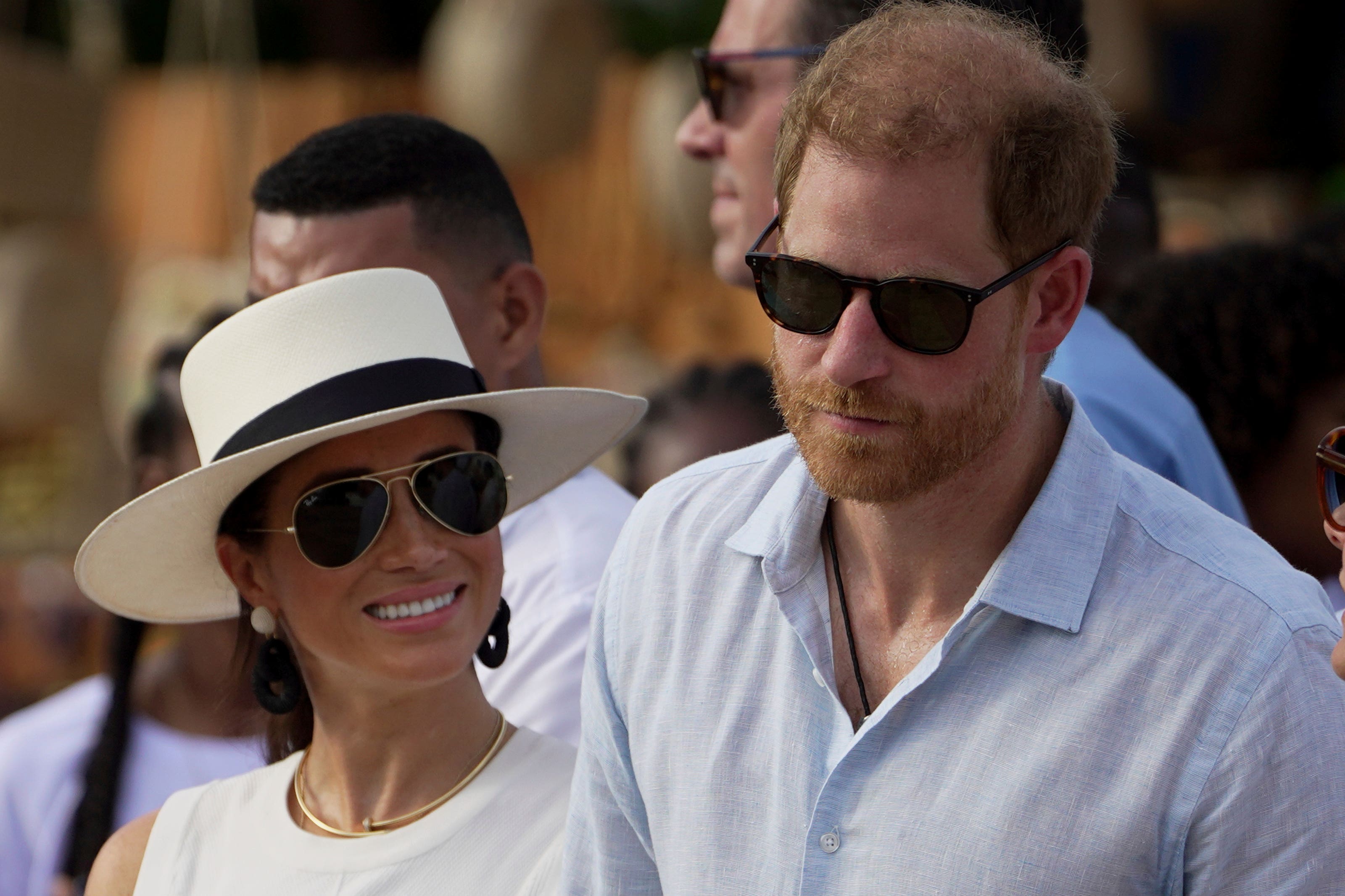 The Duke and Duchess of Sussex (AP Photo/Ivan Valencia)