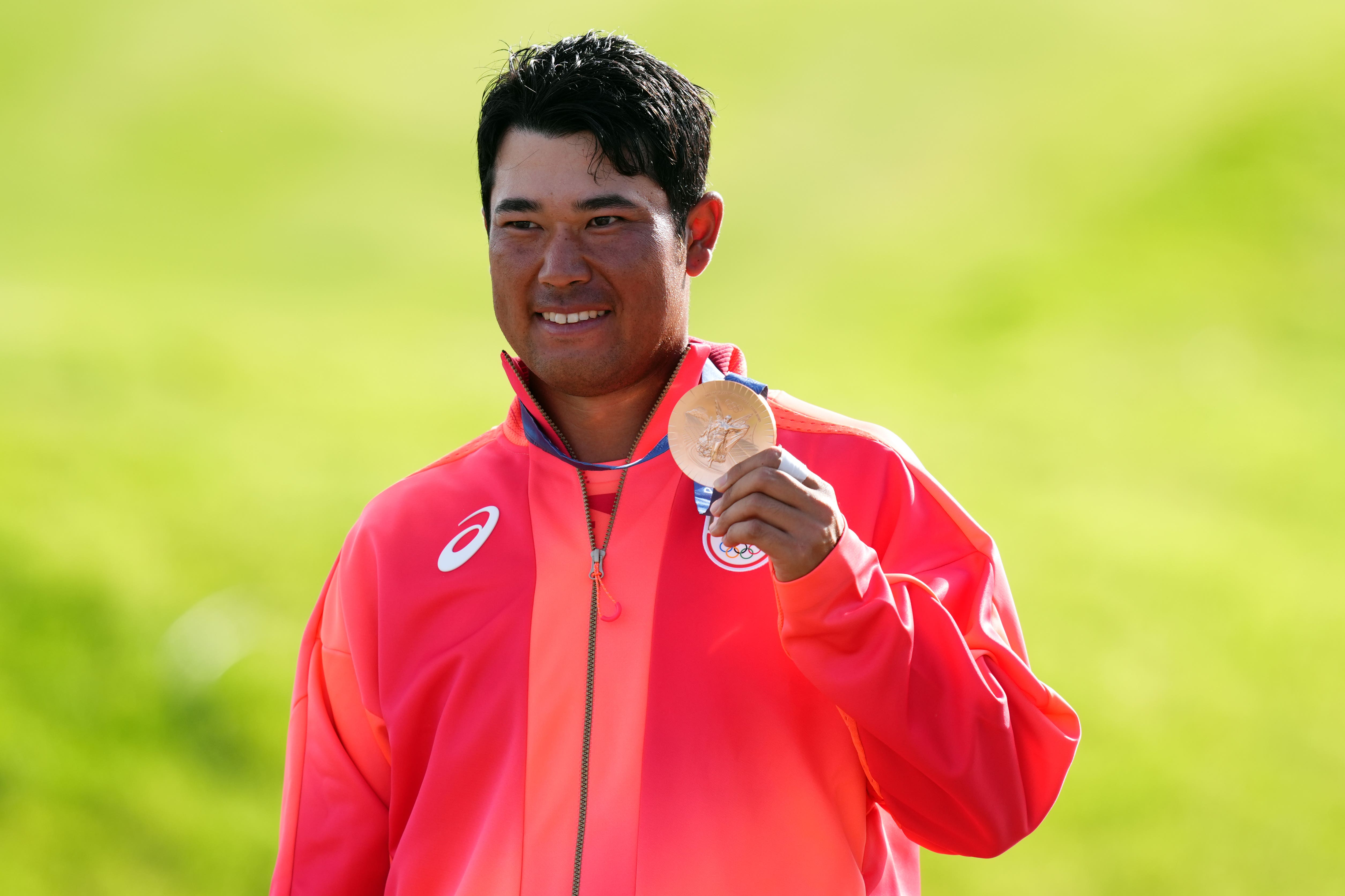 Olympic bronze medallist Hideki Matsuyama leads the FedEx St Jude Championship (John Walton/PA)