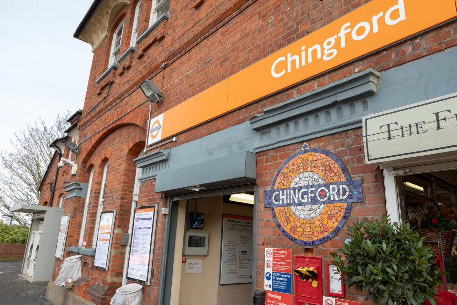 A woven textile version of a new London Overground sign will be created at public weaving sessions, Transport for London has announced (Waltham Forest Council/PA)