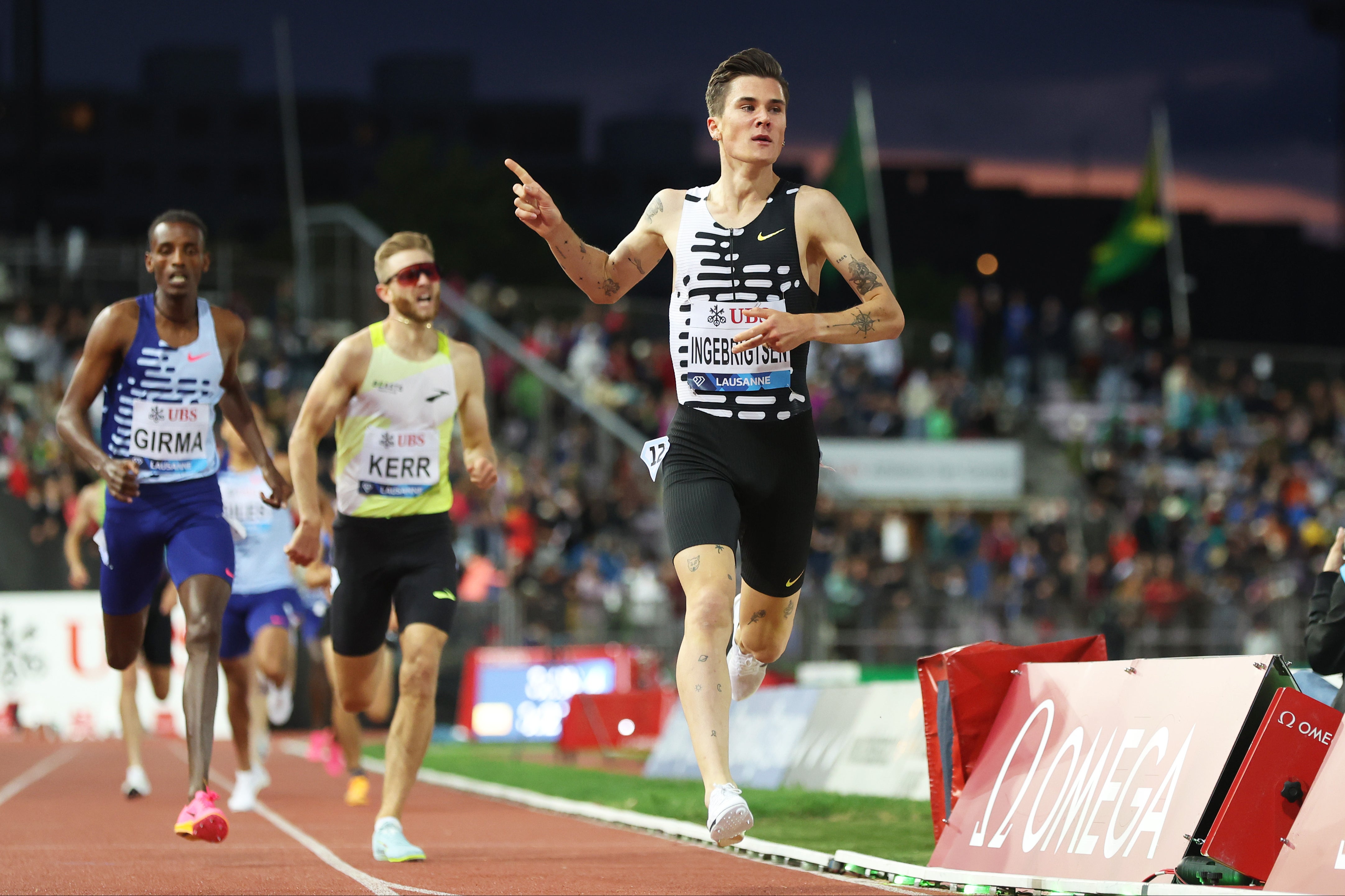 Jakob Ingebrigtsen returns to action in Lausanne