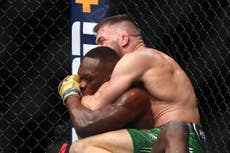 Israel Adesanya pinpoints moment that decided UFC 305 fight against Dricus Du Plessis