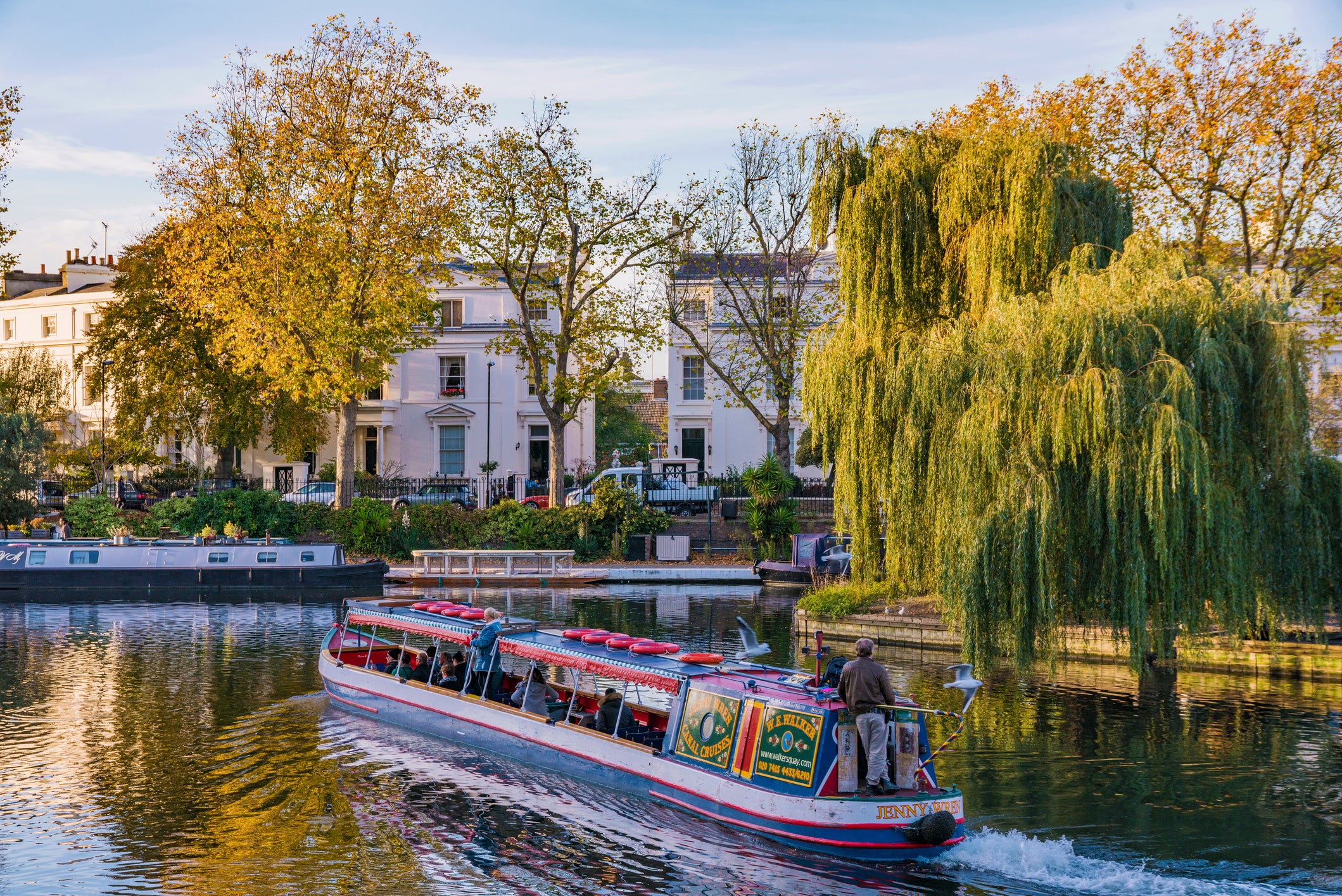 Take a London Waterbus to cruise through London