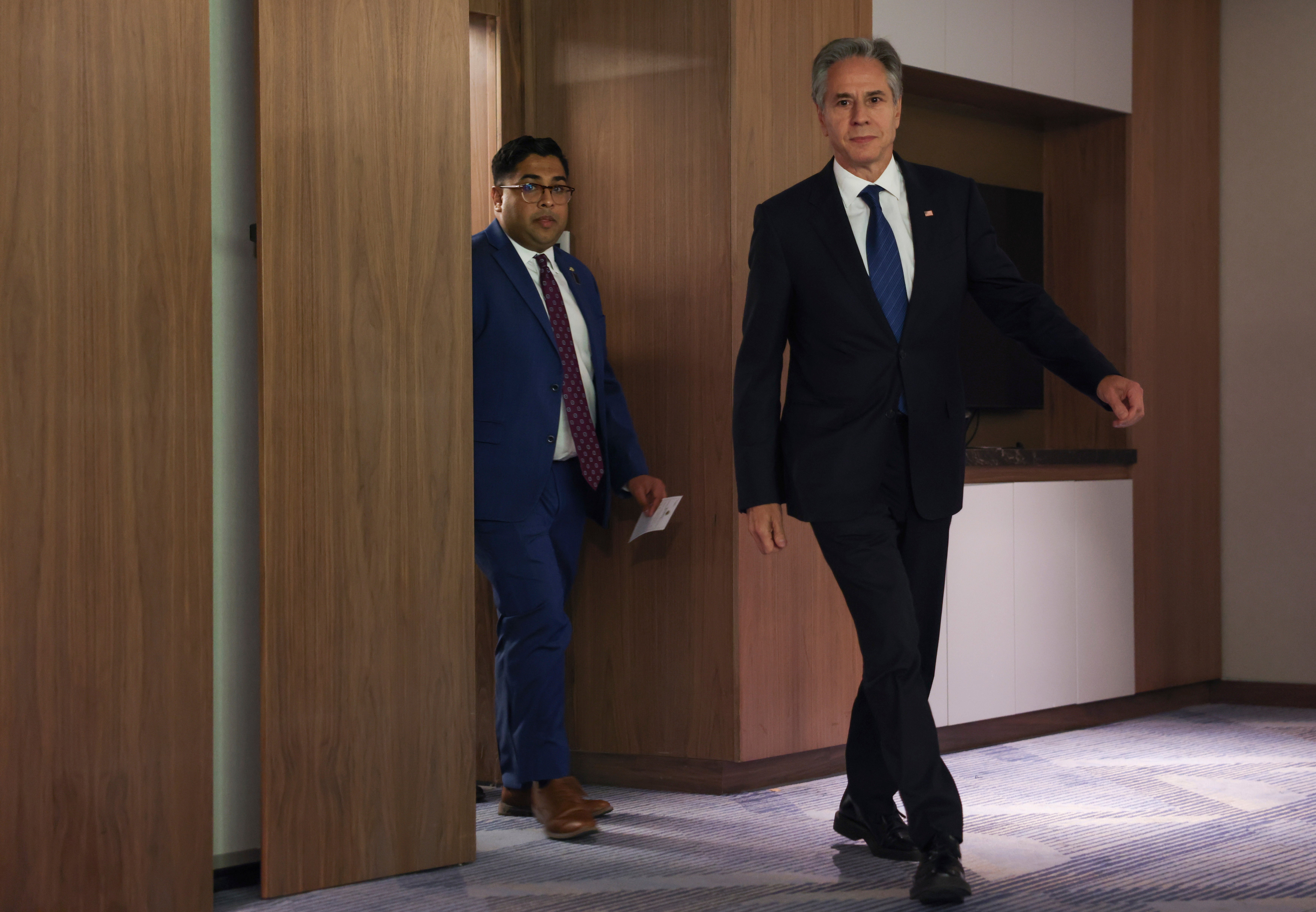 Israel Palestinians Blinken