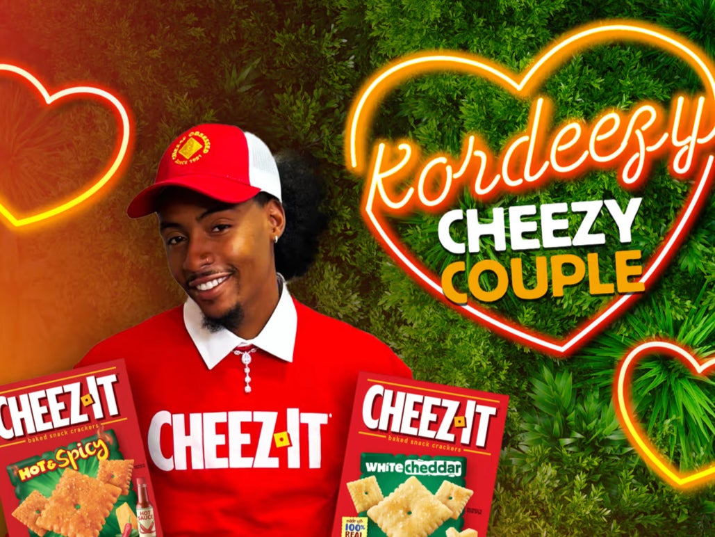 ‘Love Island USA’s Kordell Beckham gets the Cheez-It sponsorship of his dreams