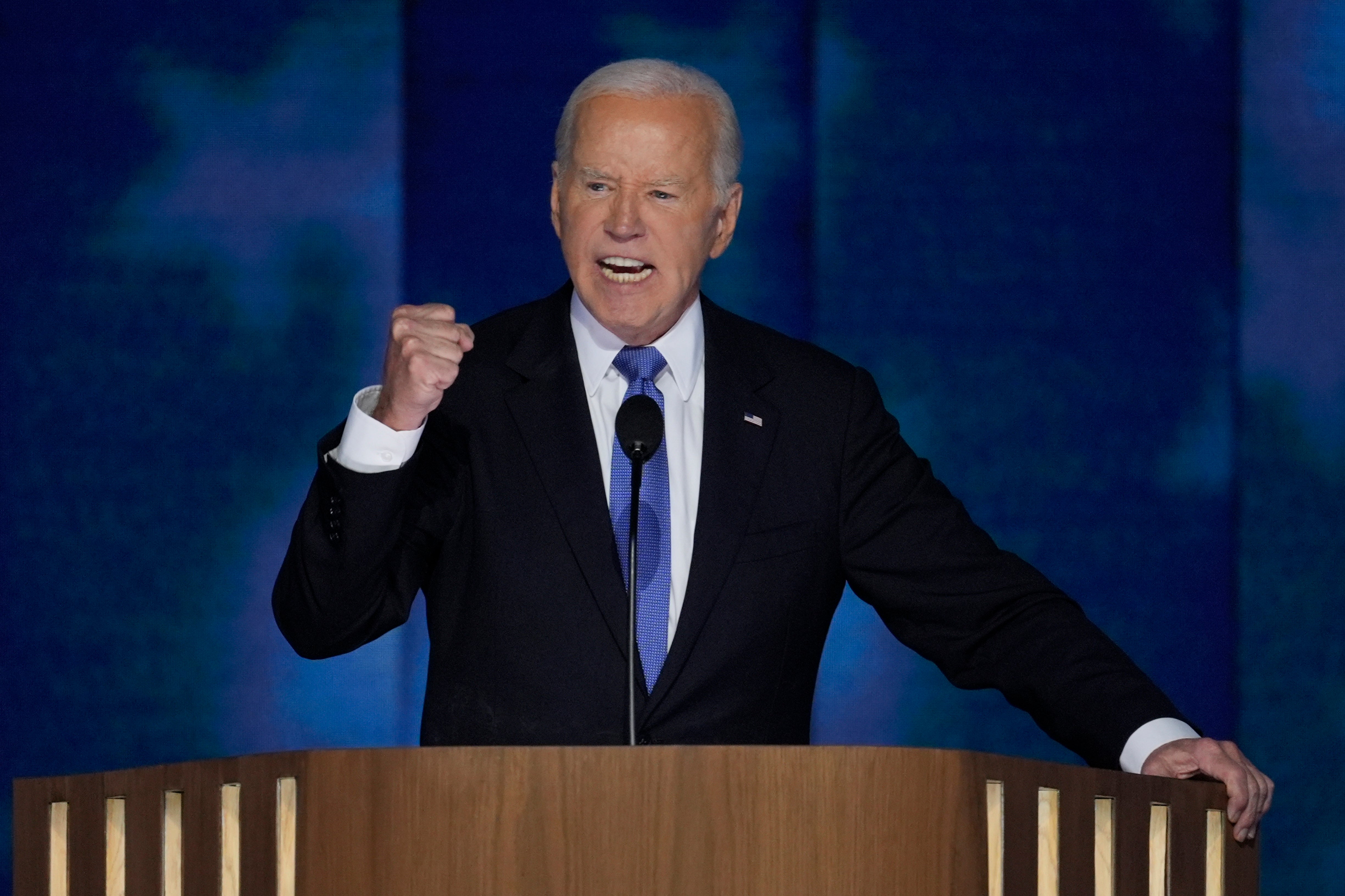 Joe Biden told the Democratic National Convention: ‘I gave you my best’