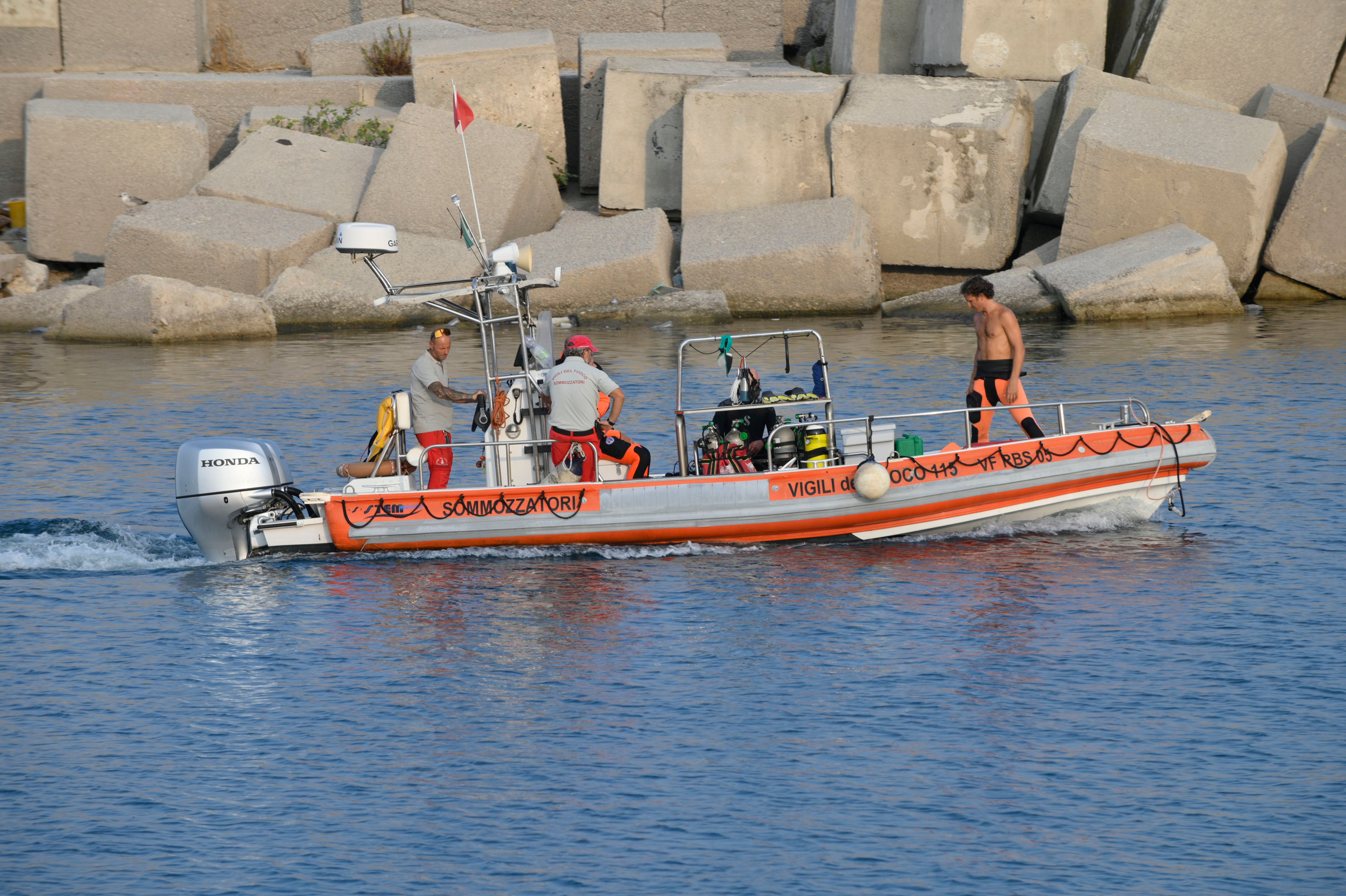 Italy Boaters Missing