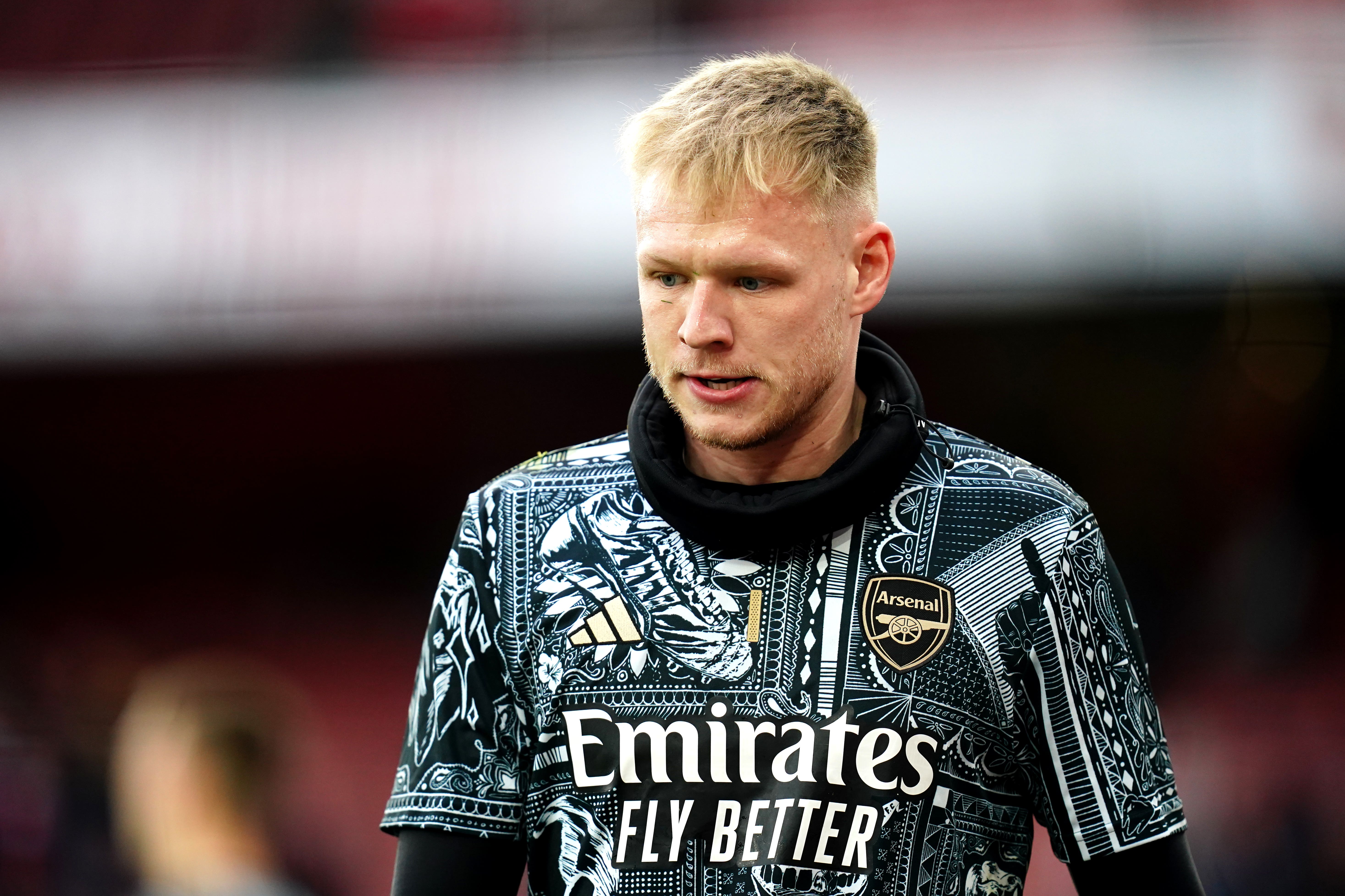 Wolves have made a bid to sign Arsenal goalkeeper Aaron Ramsdale on loan (John Walton/PA)