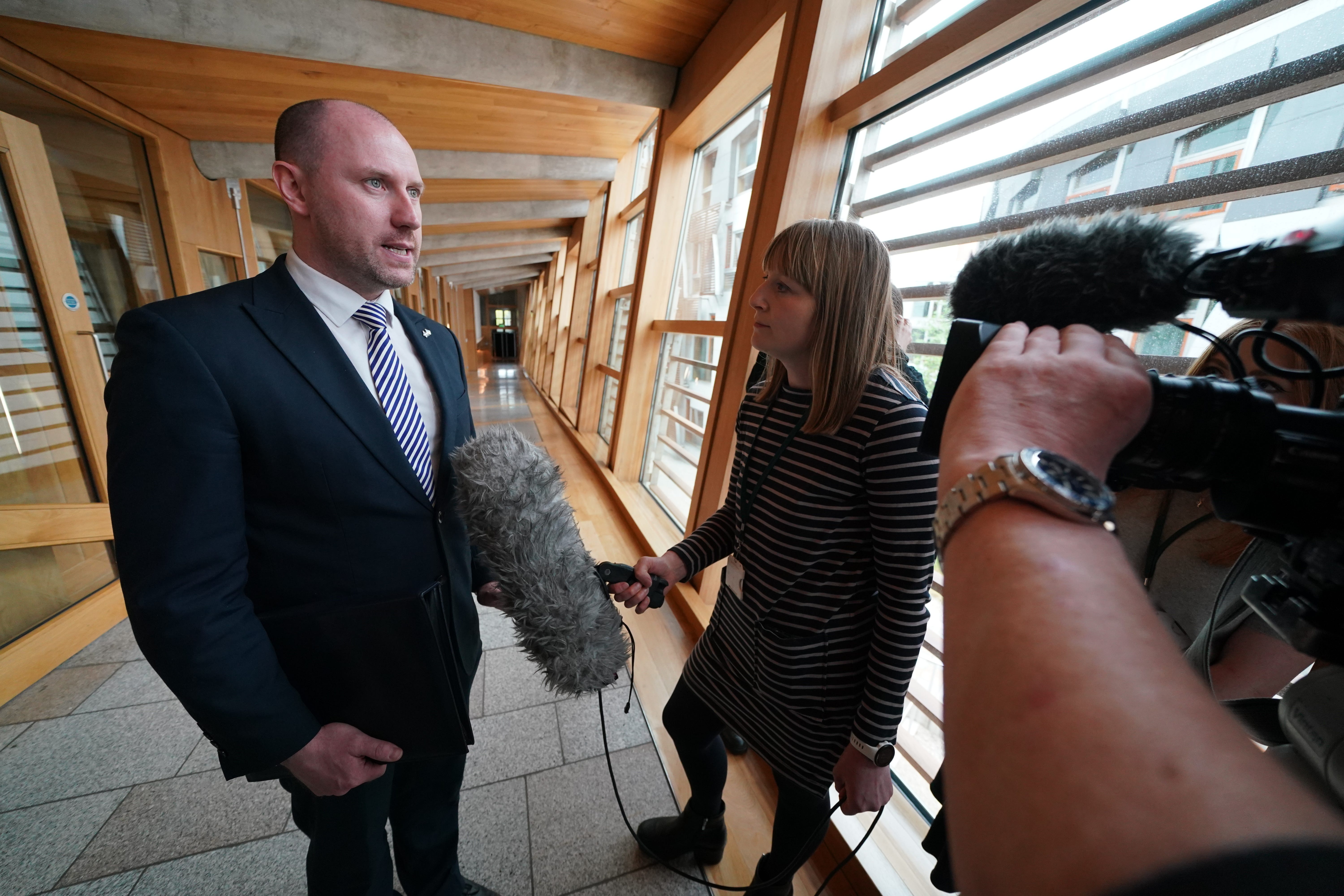 Scottish Health Secretary Neil Gray said the rise in drug deaths in Scotland was ‘hugely concerning’. (Andrew Milligan/PA)