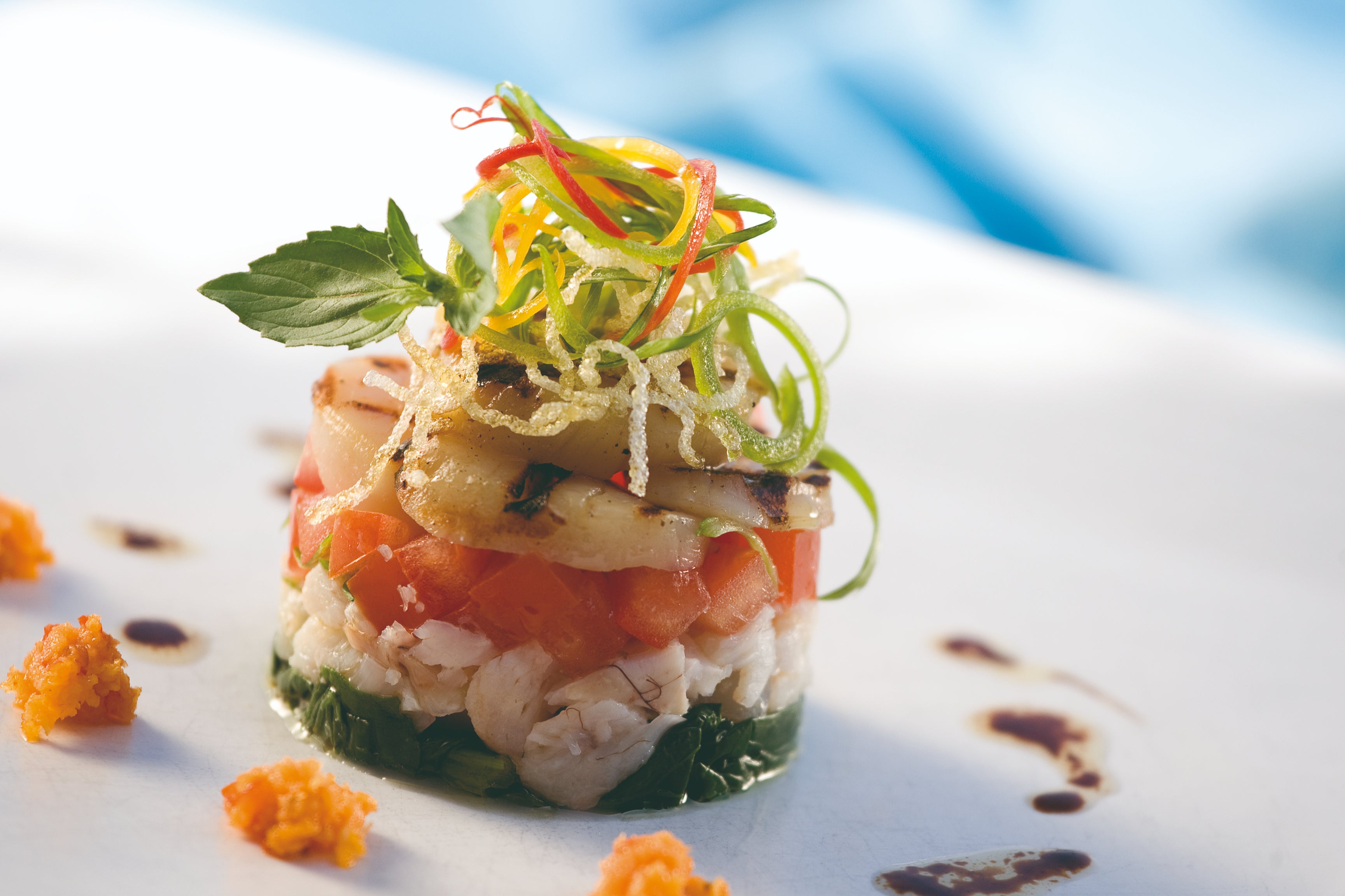 There is an eclectic range of cuisines on offer at Coco Bodu Hithi