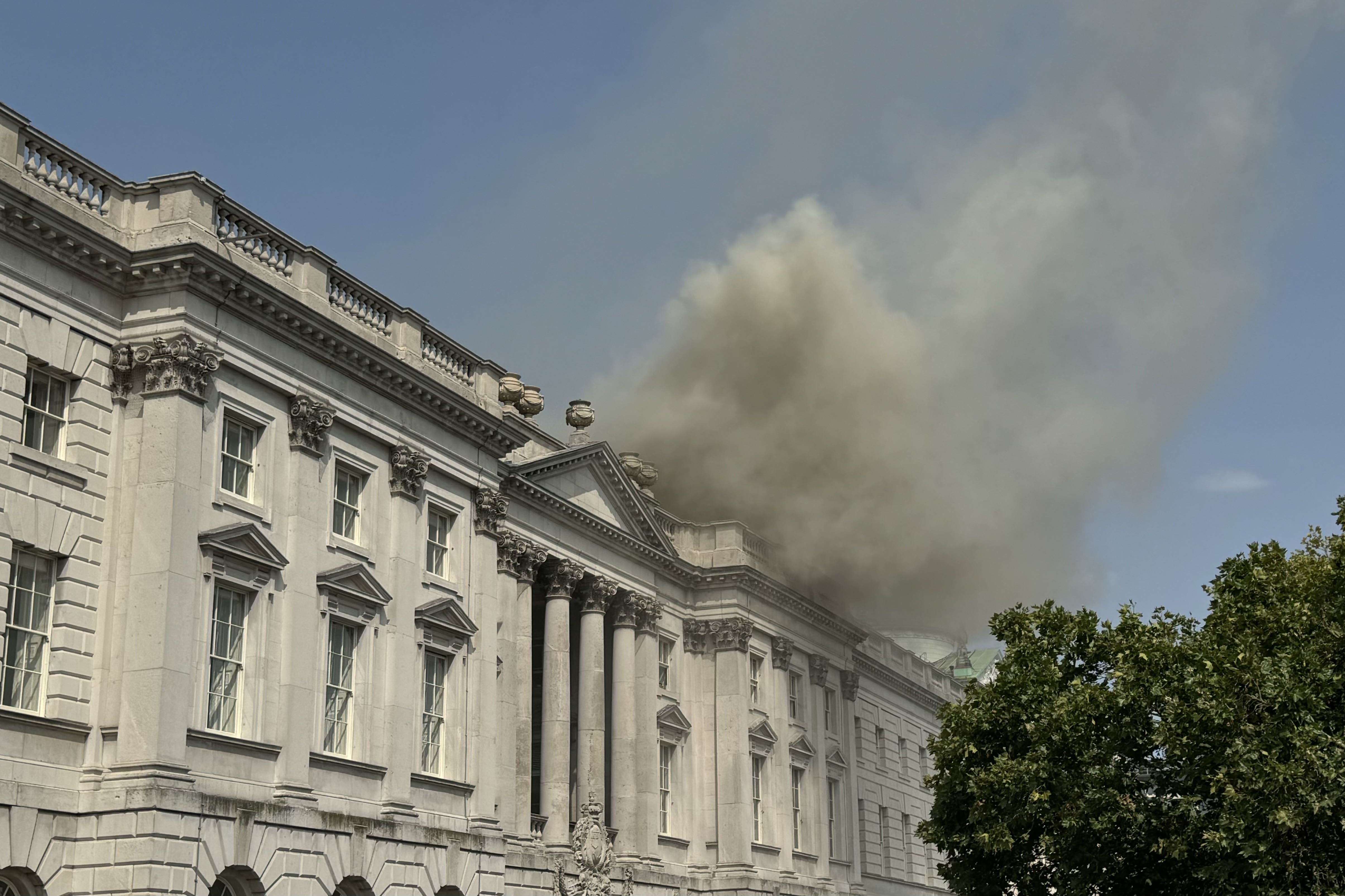 Events will reopen from Saturday after a fire damaged the roof of the arts venue last week (Shivansh Gupta/PA)